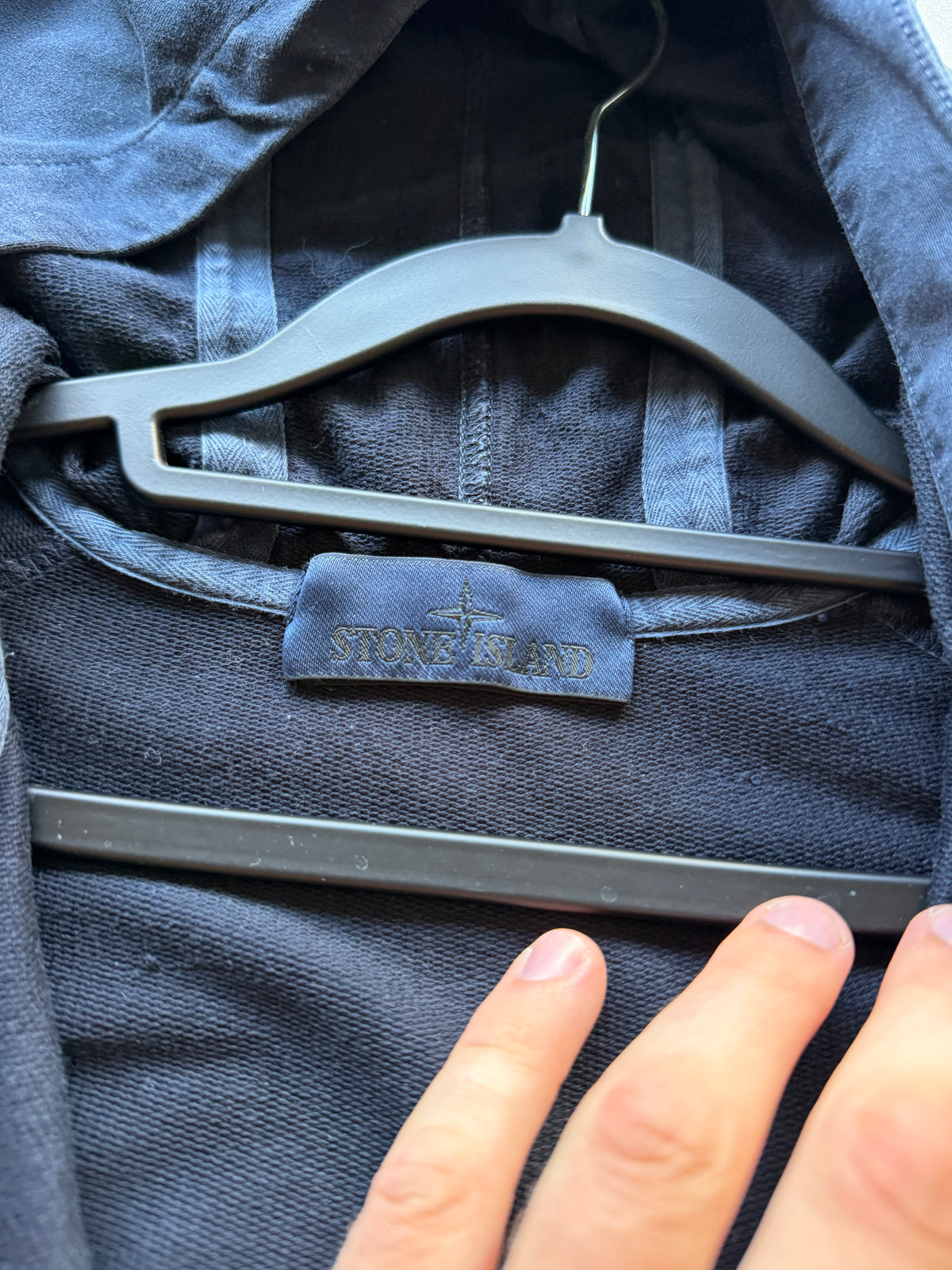 Stone Island Ghost Half Zip Hoodie
