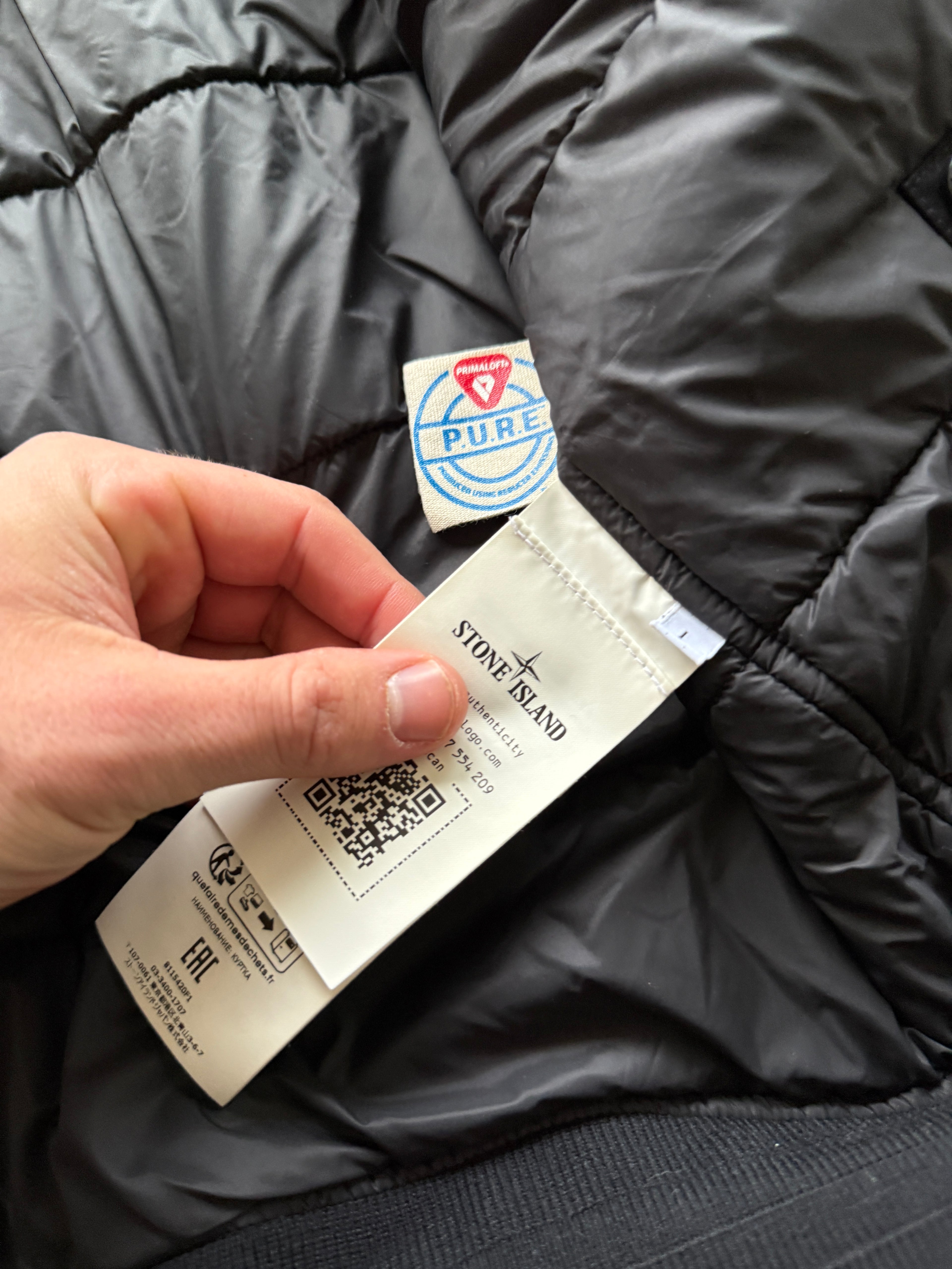 Stone island Weatherproof Canvas Ghost piece Jacket