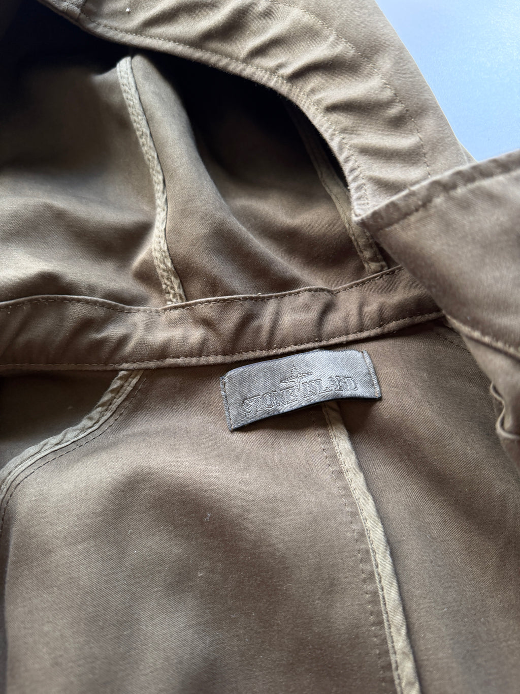 Stone Island Raso Gommato Ghost Piece Jacket
