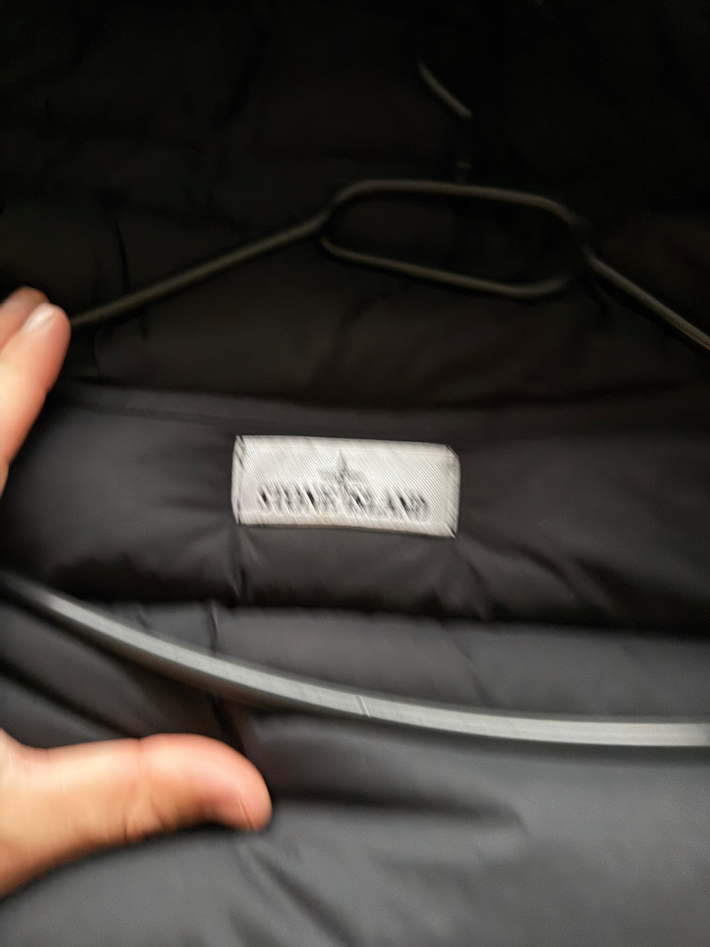 Stone Island Seamless Tunnel Nylon Down Jacket
