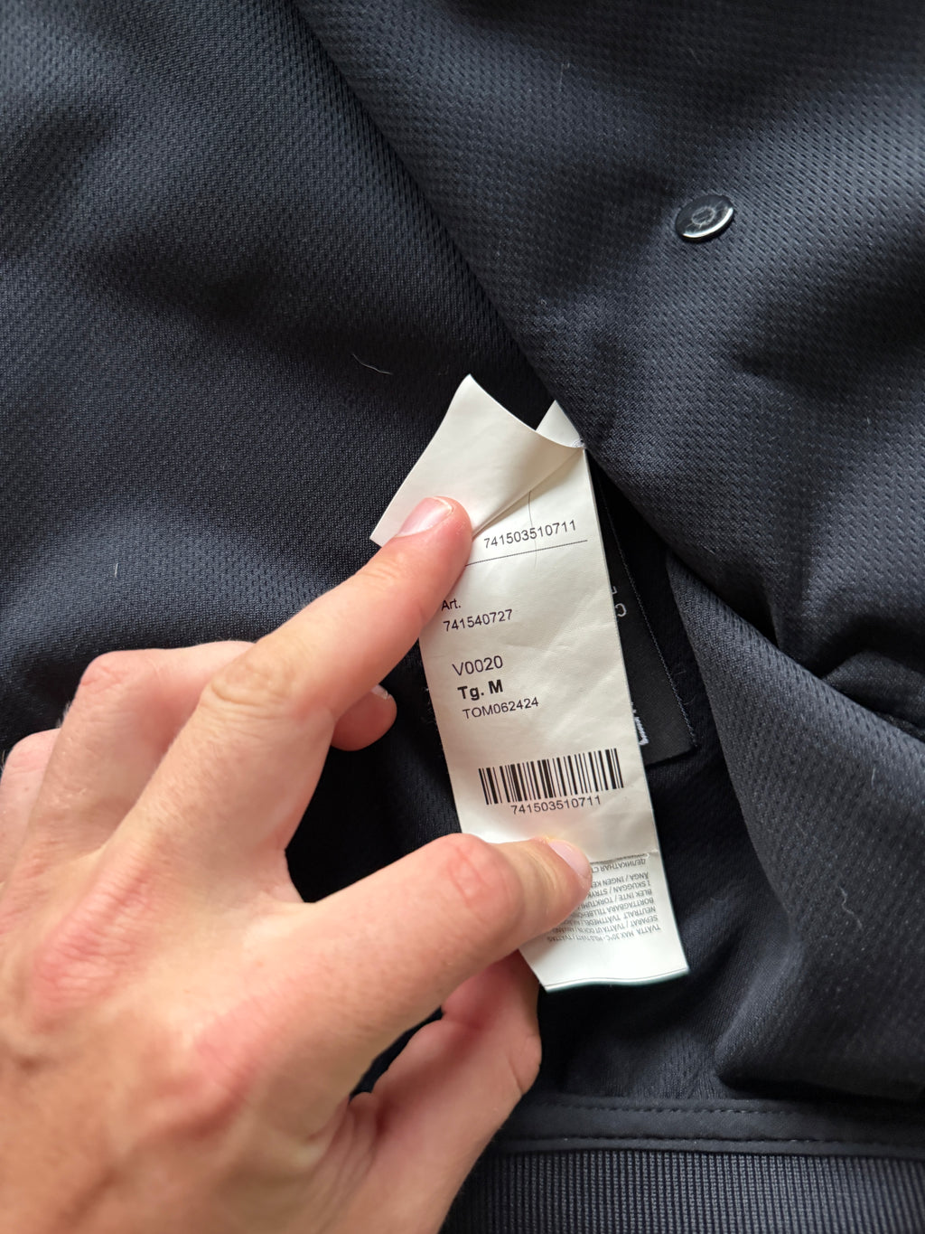 Stone Island Soft Shell Jacket Navy