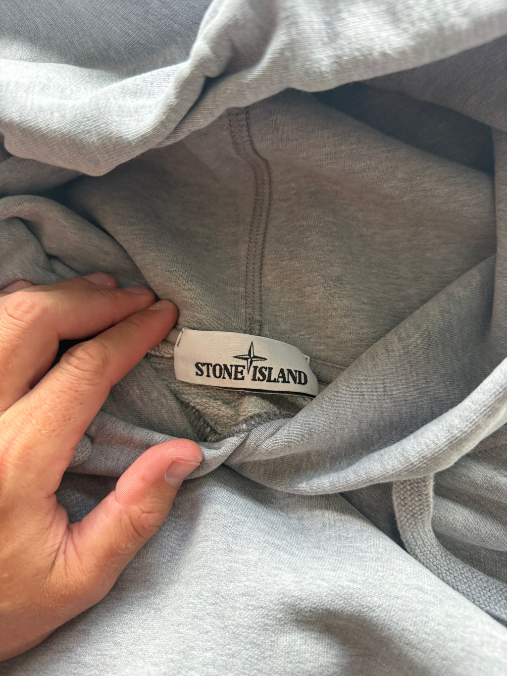 Stone Island Grey Hoodie