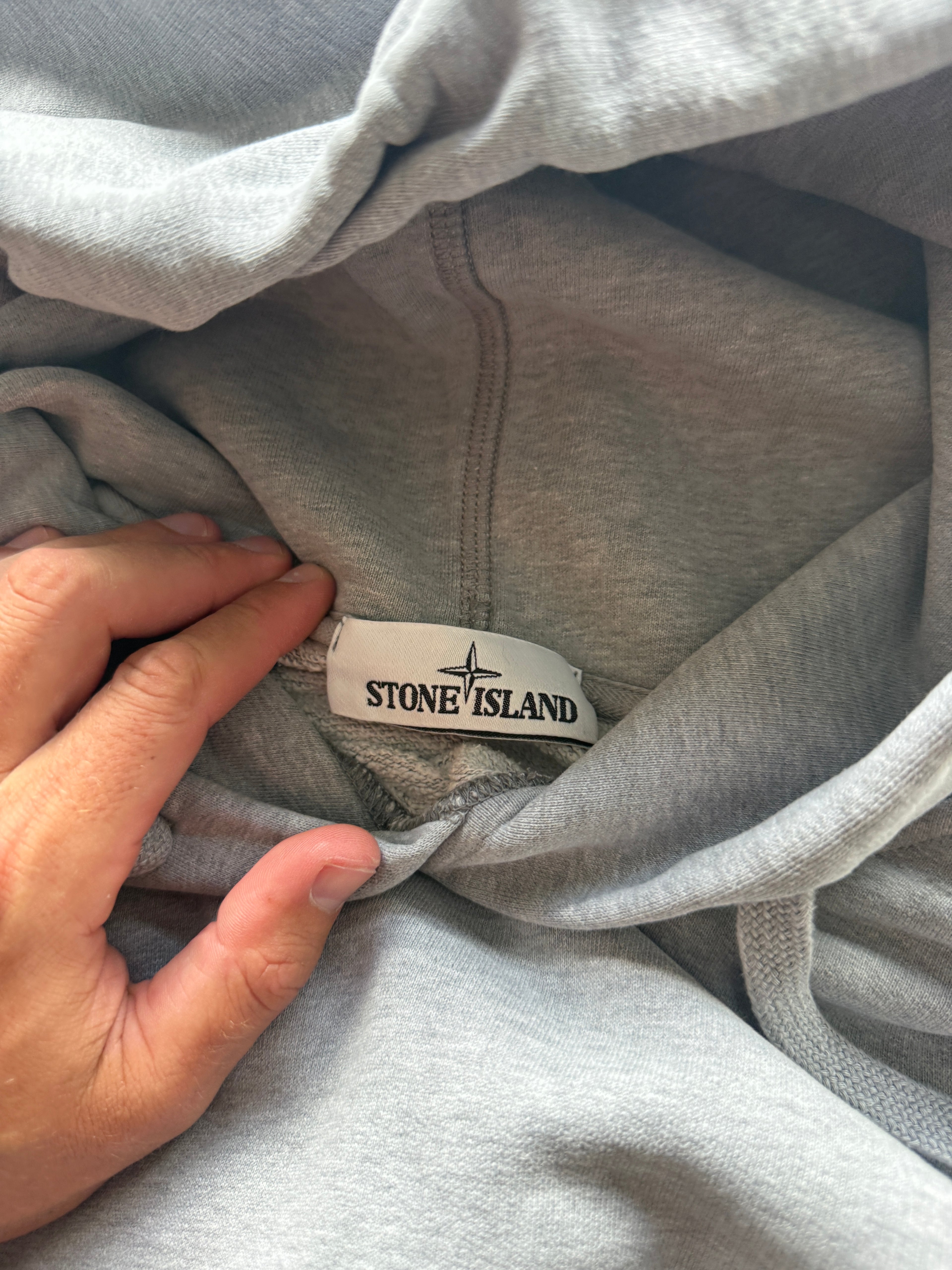Stone Island Grey Hoodie