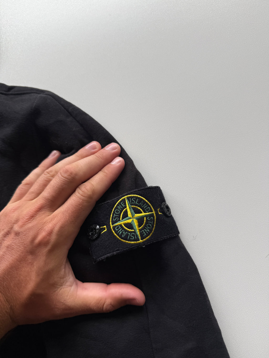 Stone Island Black Hoodie