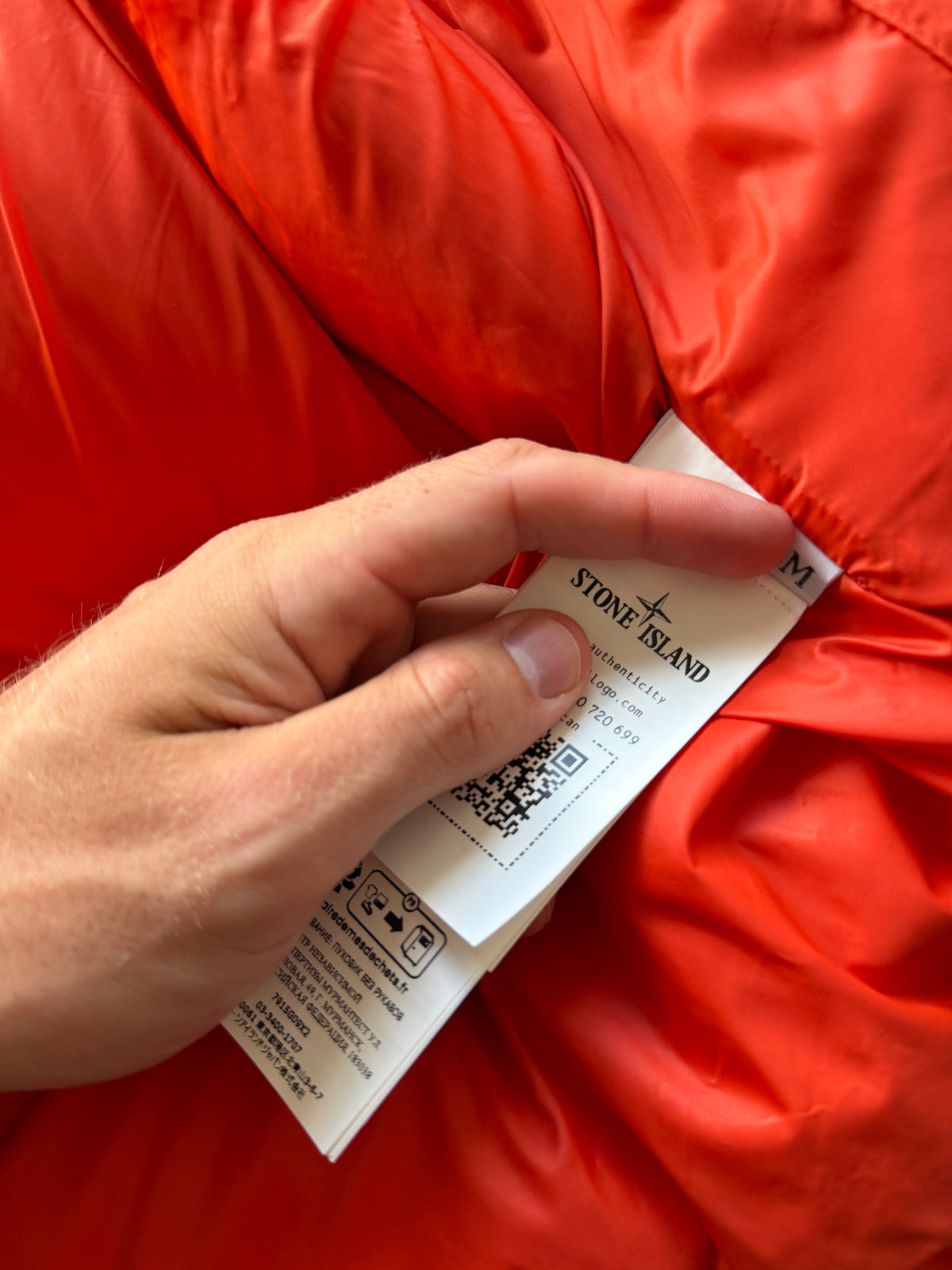 Stone Island Poplin Down Marina Bodywarmer