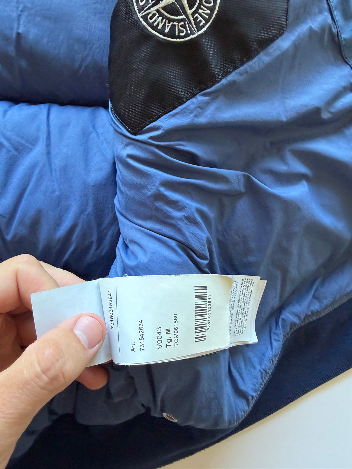 Stone Island Poly Colour Frame Down Jacket