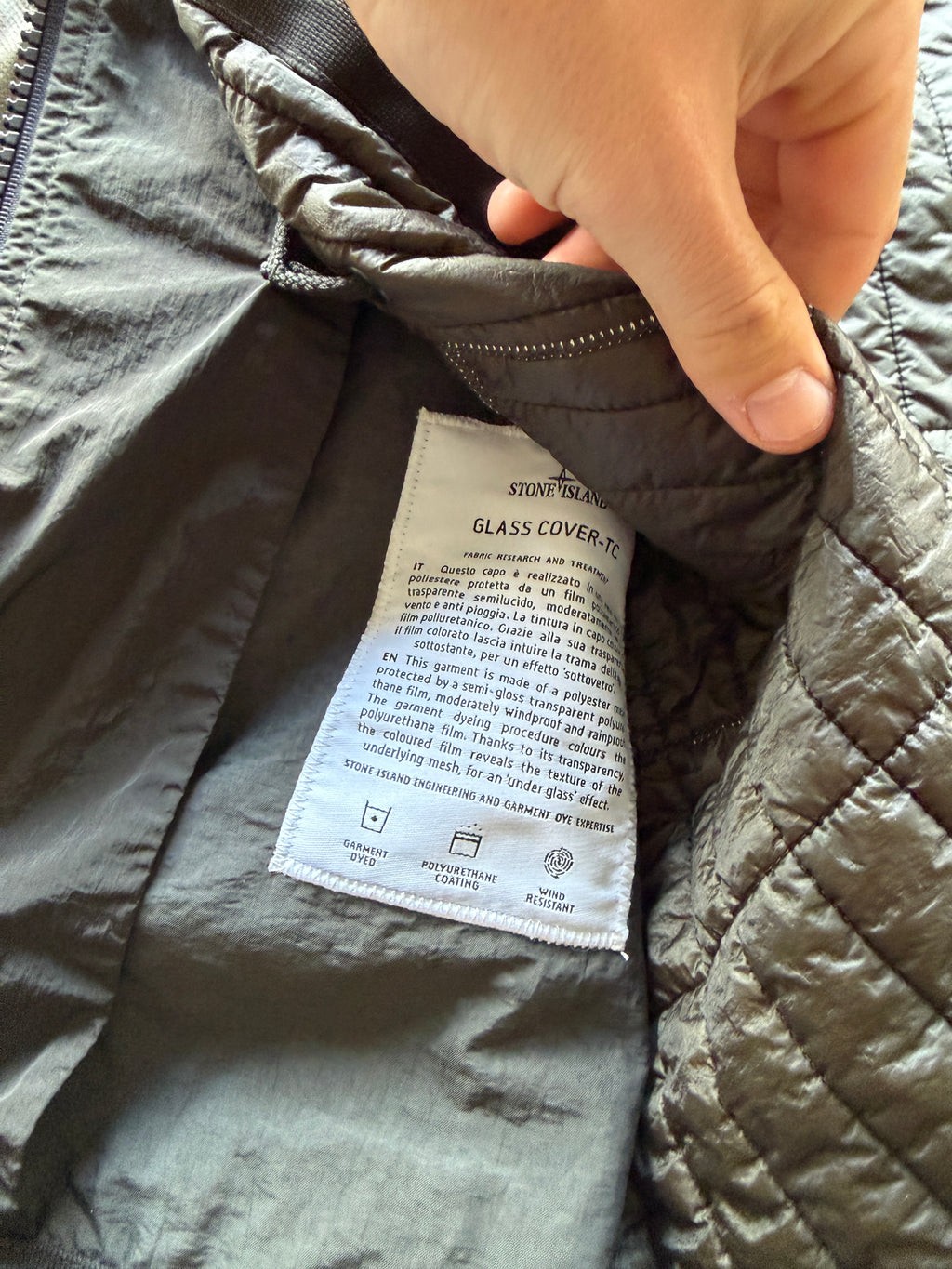Stone Island Glass Cover TC Jacket
