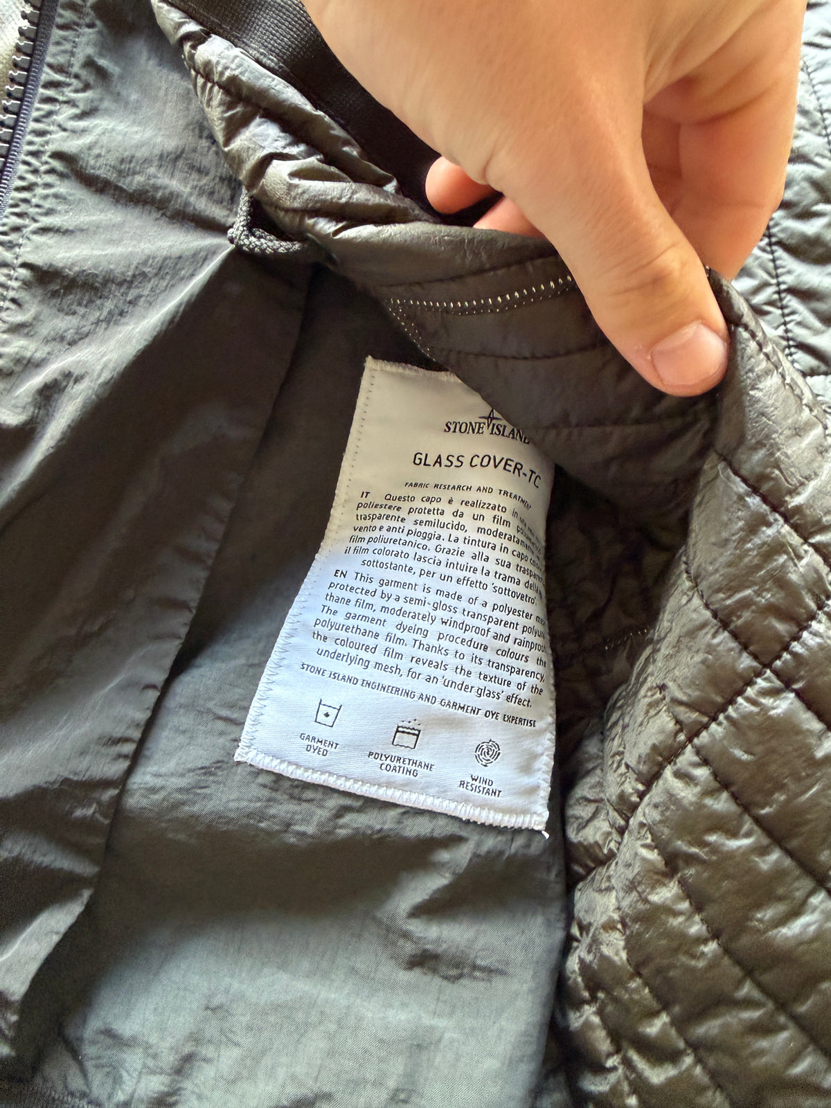 Stone Island Glass Cover TC Jacket