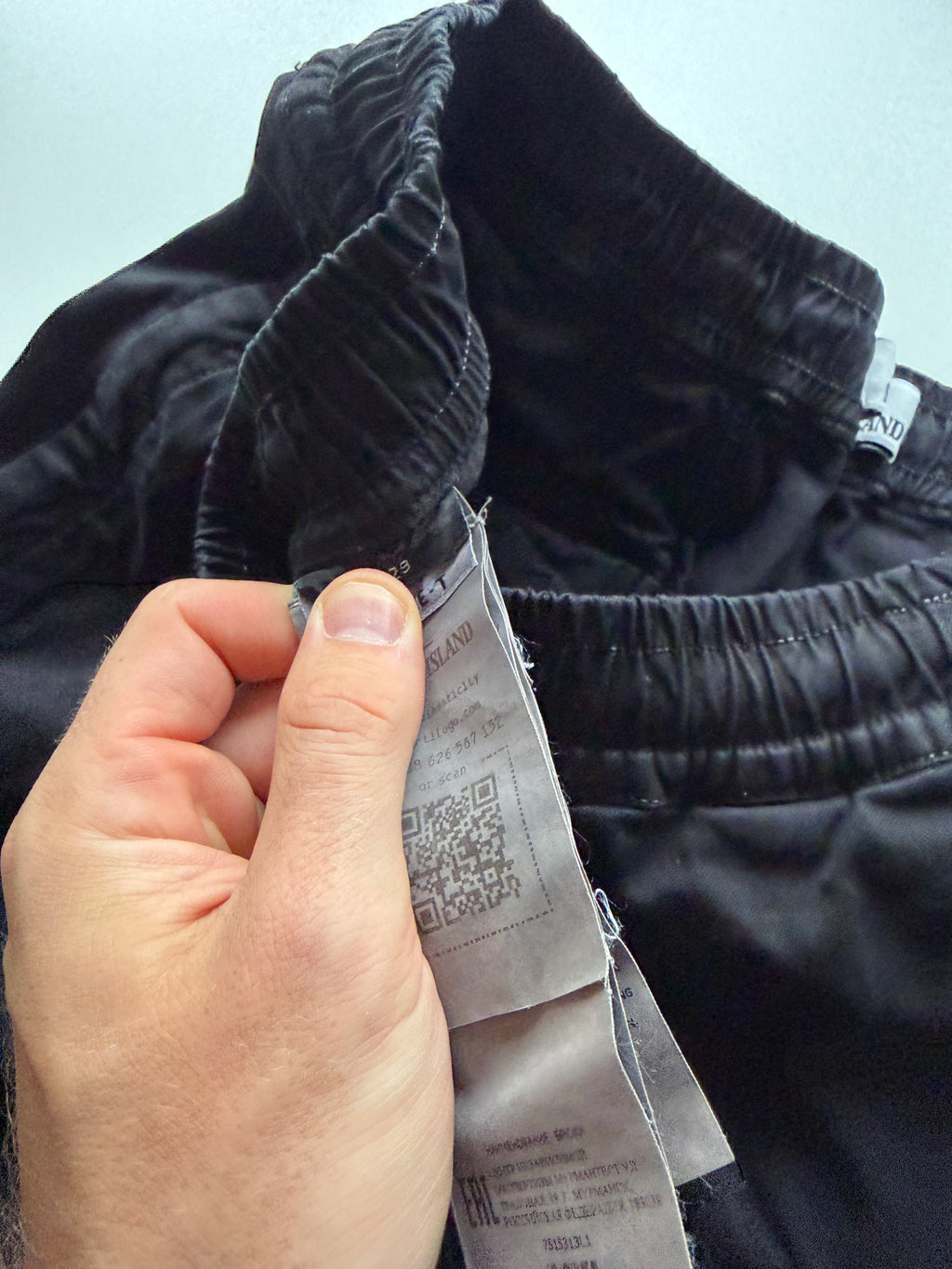 Stone Island Cargo Pants Black