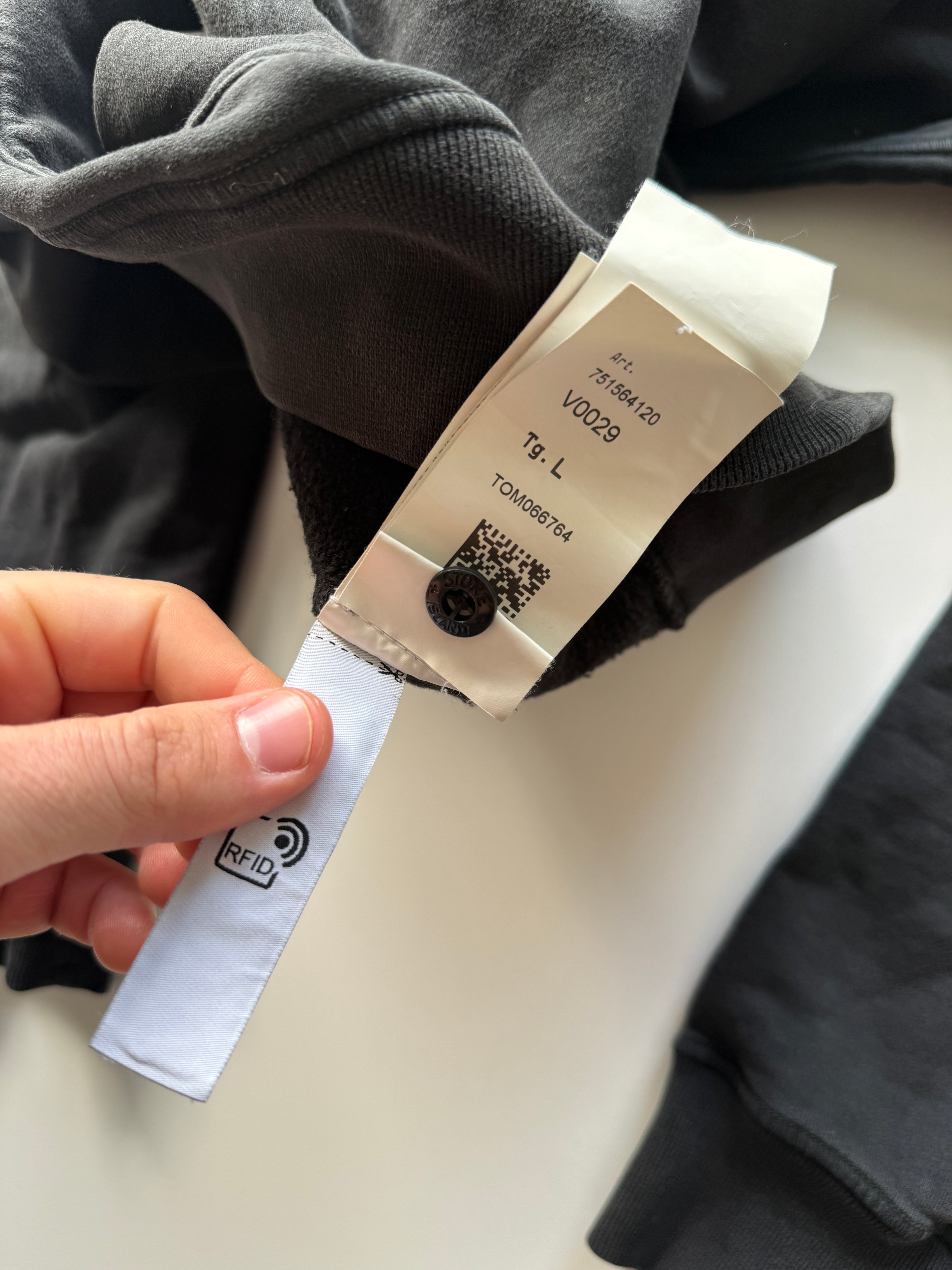 Stone Island Hoodie Black