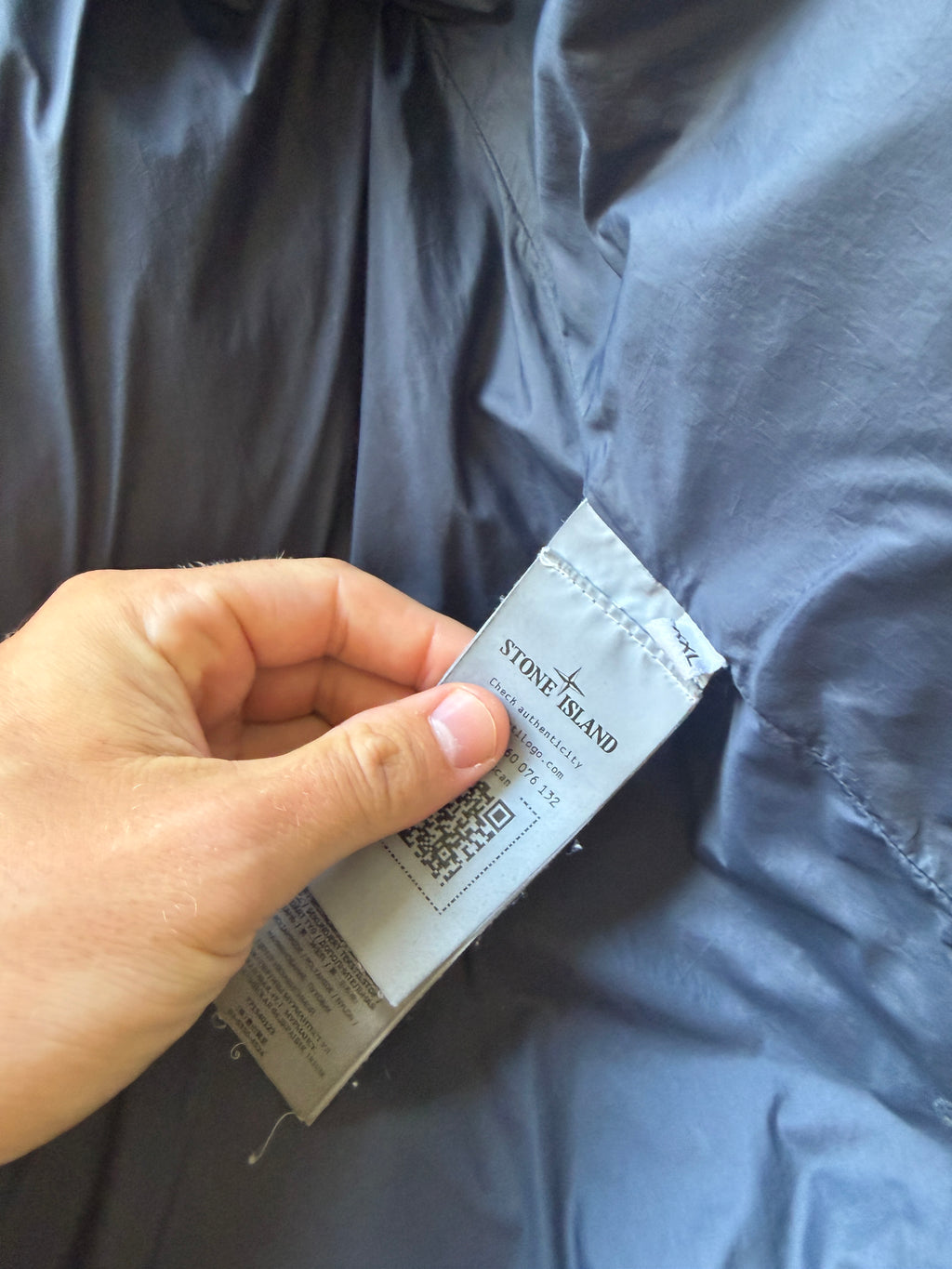 Stone Island Garment Dyed Down Jacket