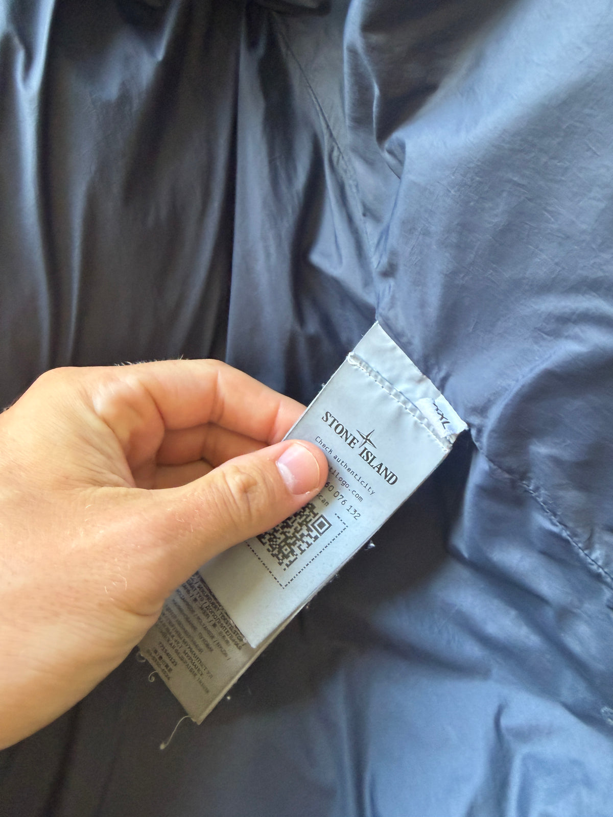 Stone Island Garment Dyed Down Jacket