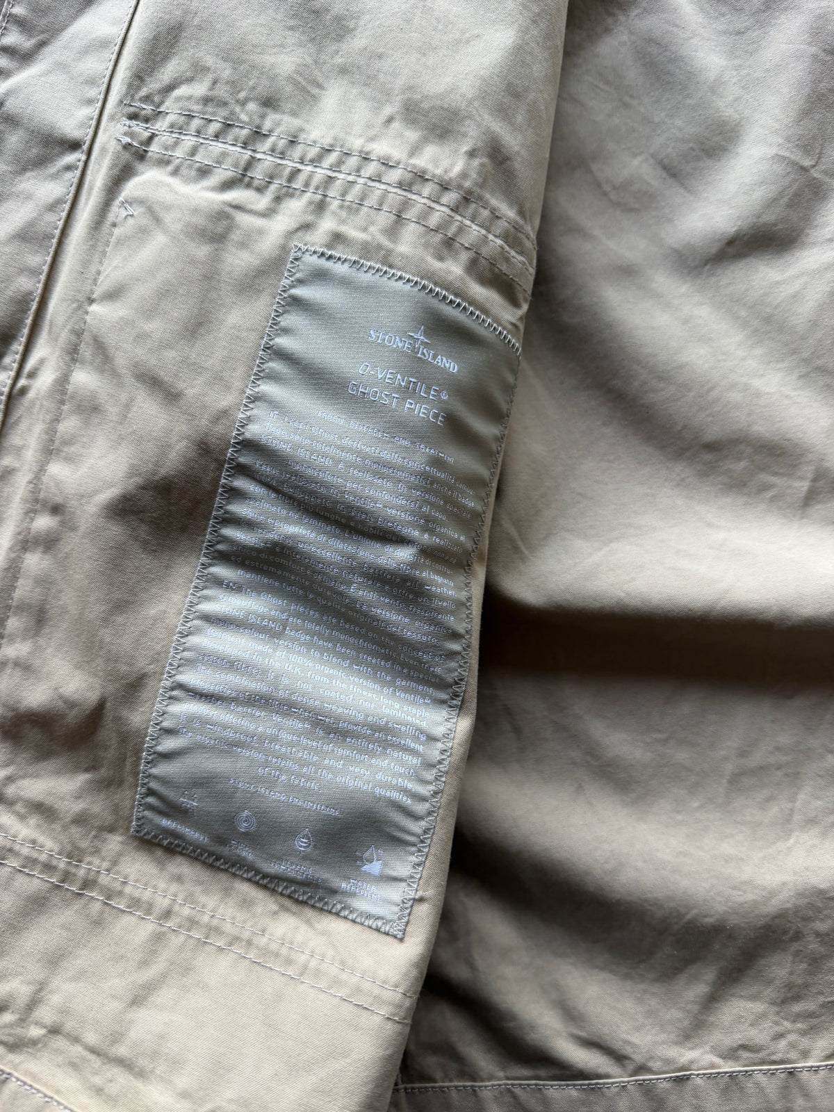 Stone Island Ventile Ghost Piece Jacket