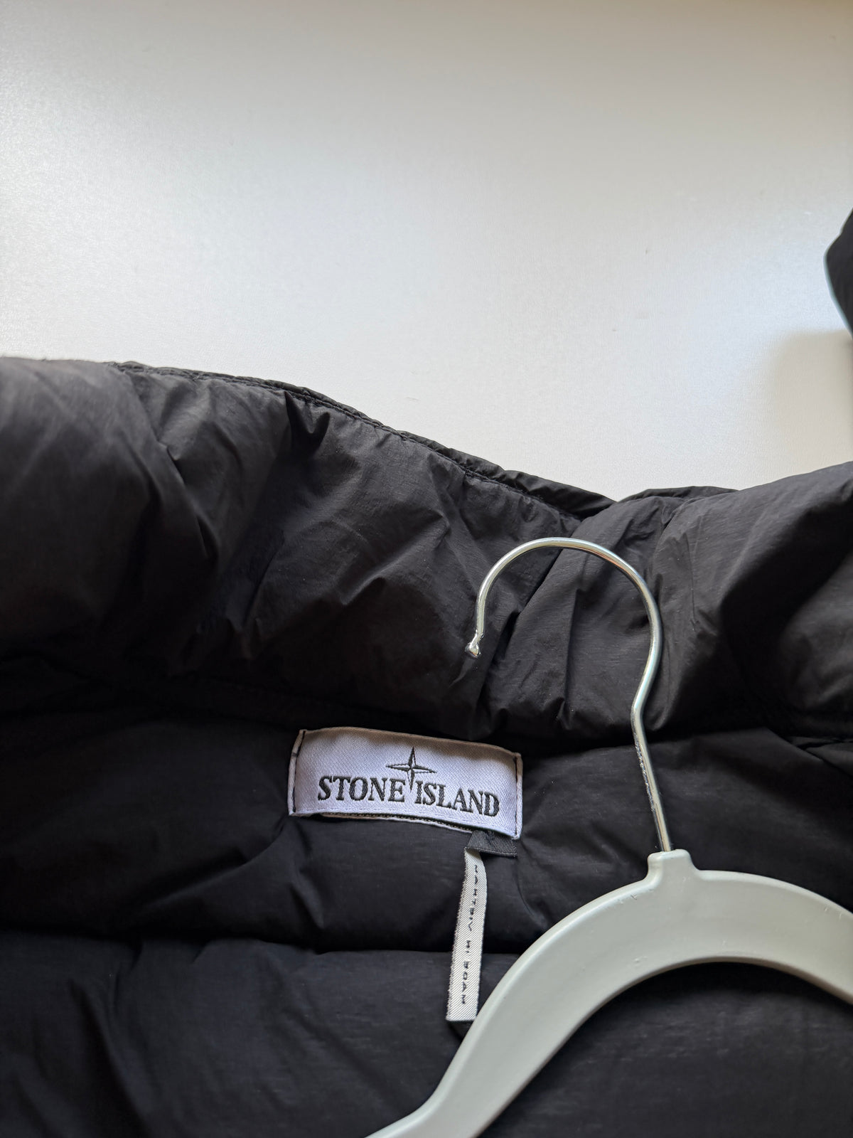 Stone Island Seamless Tunnel Down Nylon Jacket