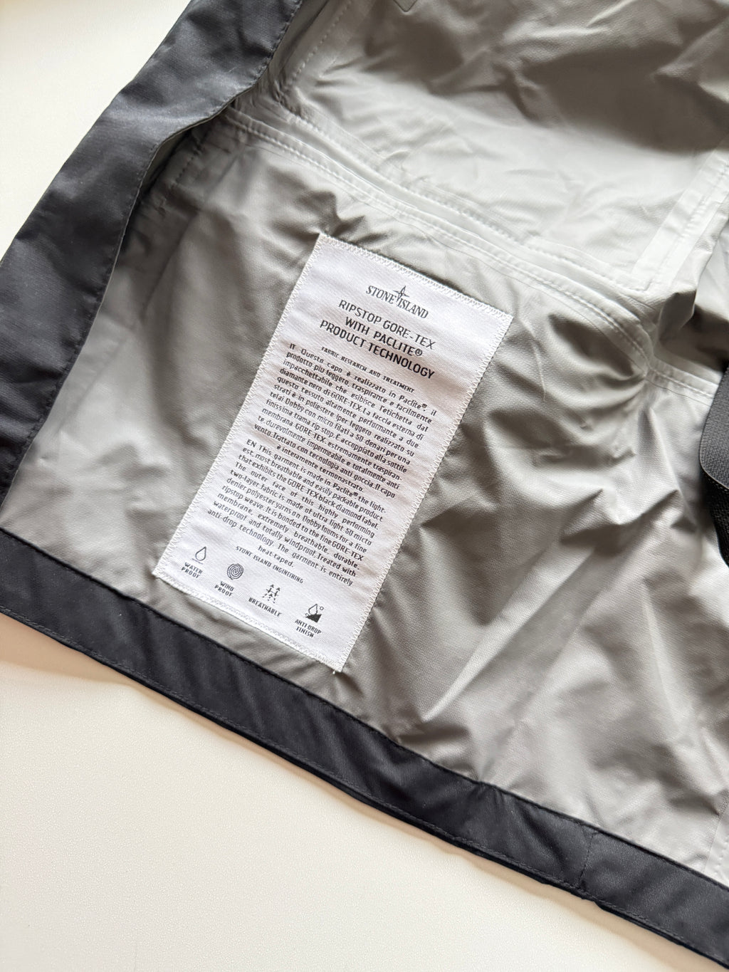 Stone Island Gore Tex Packable Jacket
