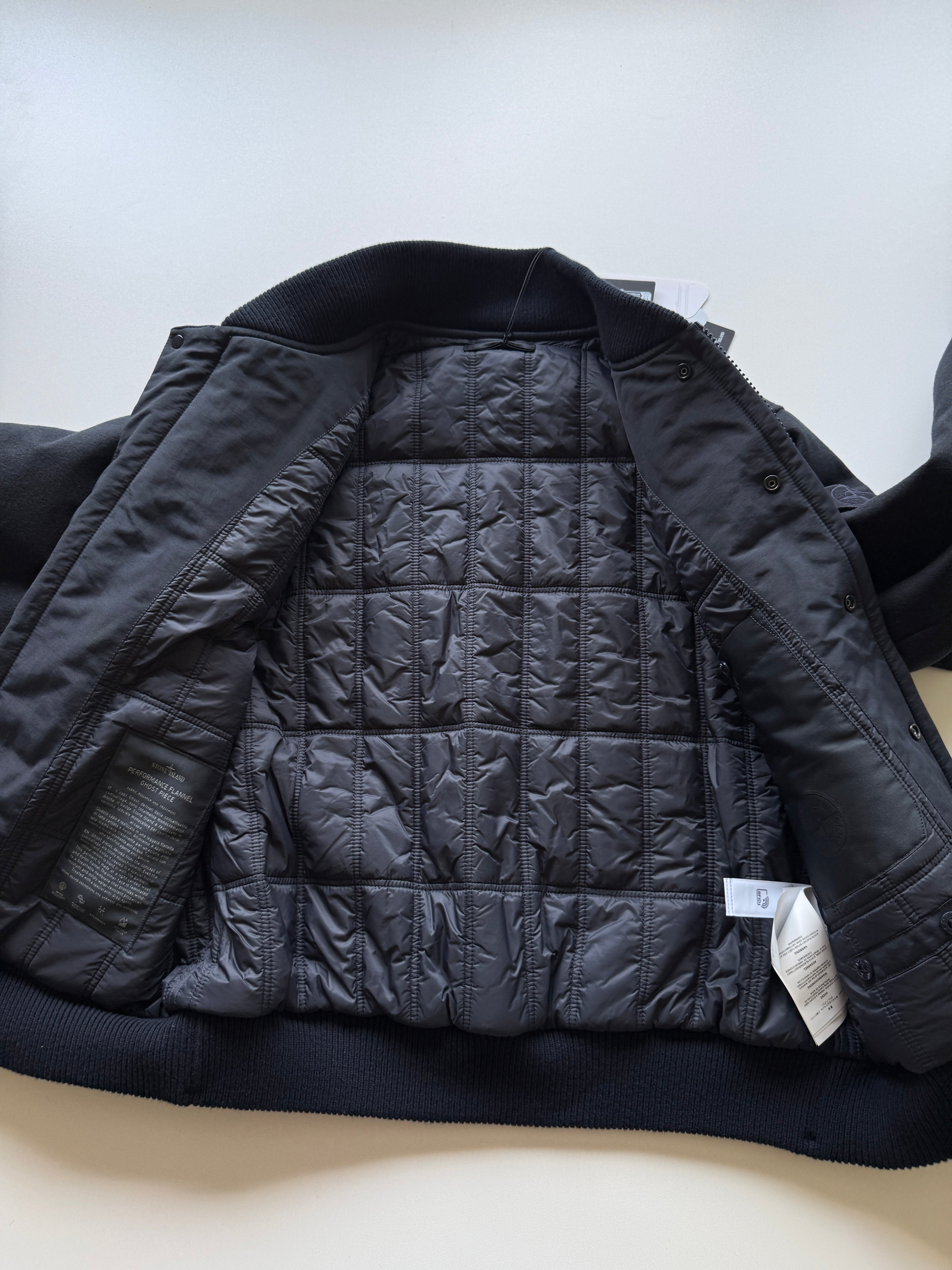 Stone Island Flannel Ghost Piece Jacket