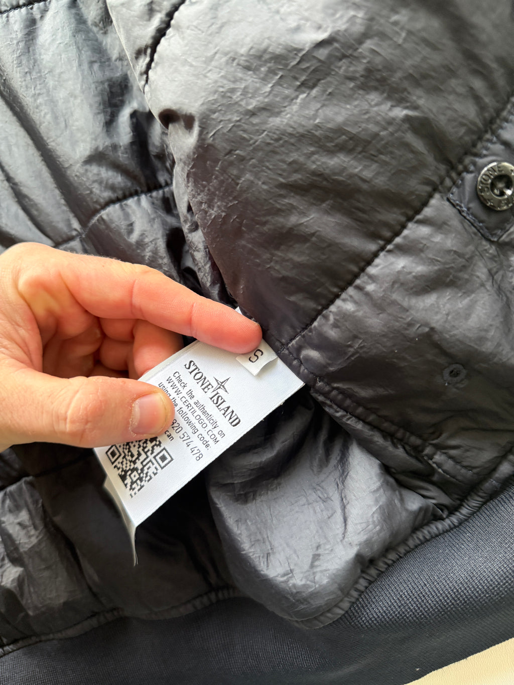 Stone Island Garment Dyed Primaloft Jacket