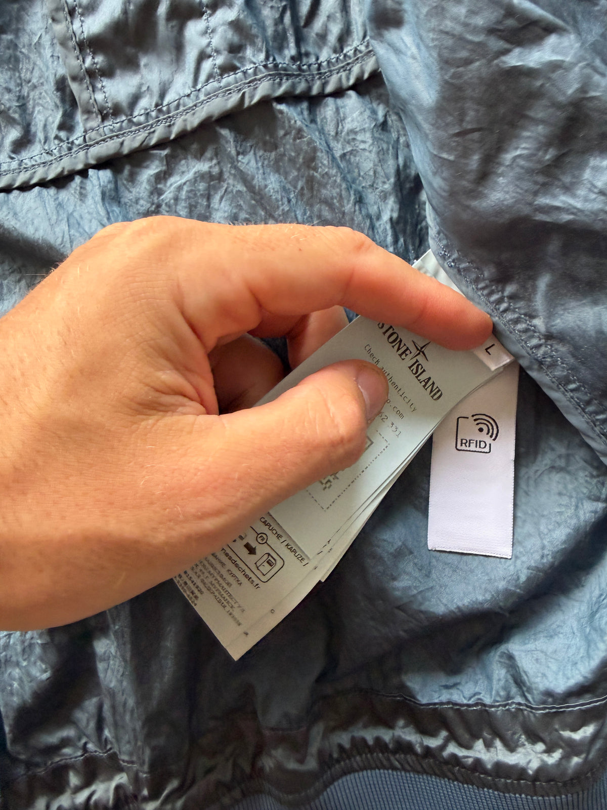 Stone Island Nylon Metal Watro Down Jacket