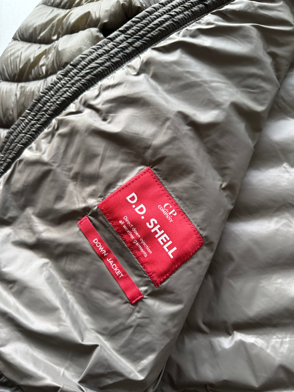 CP company D D shell down jacket