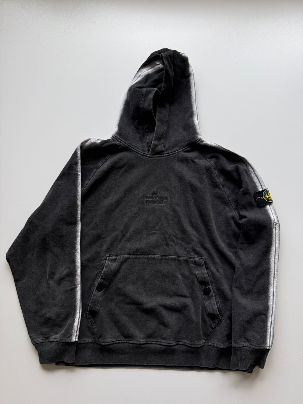 Stone Island X Supreme Hoodie