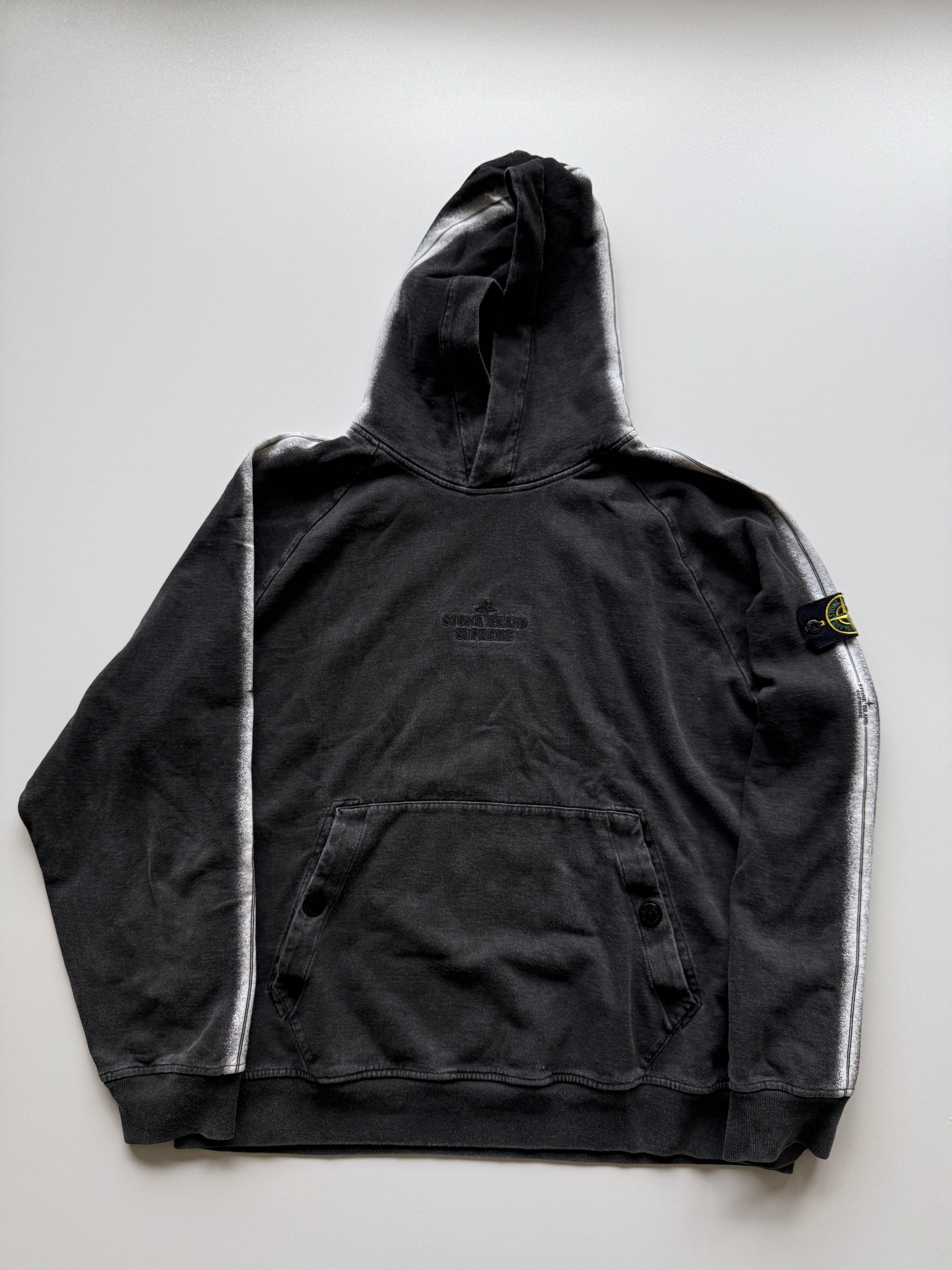 Stone Island X Supreme Hoodie