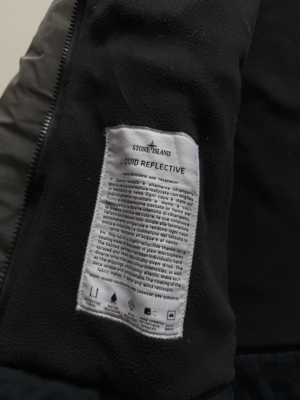 Stone Island Liquid Reflective Jacket