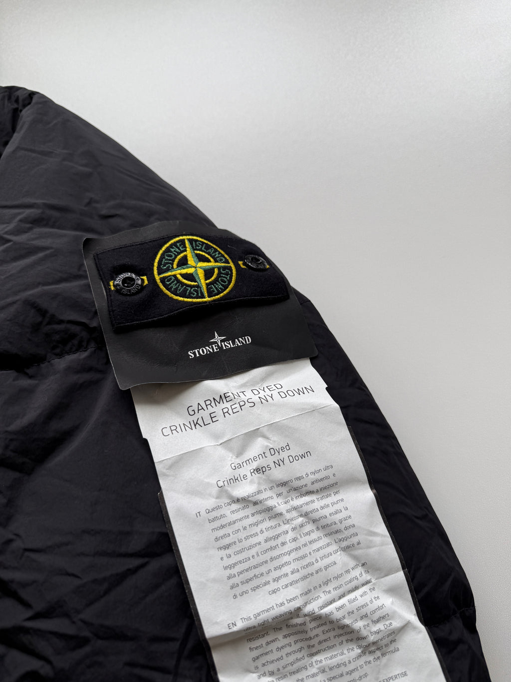 Stone Island Garment Dyed Parka Jacket