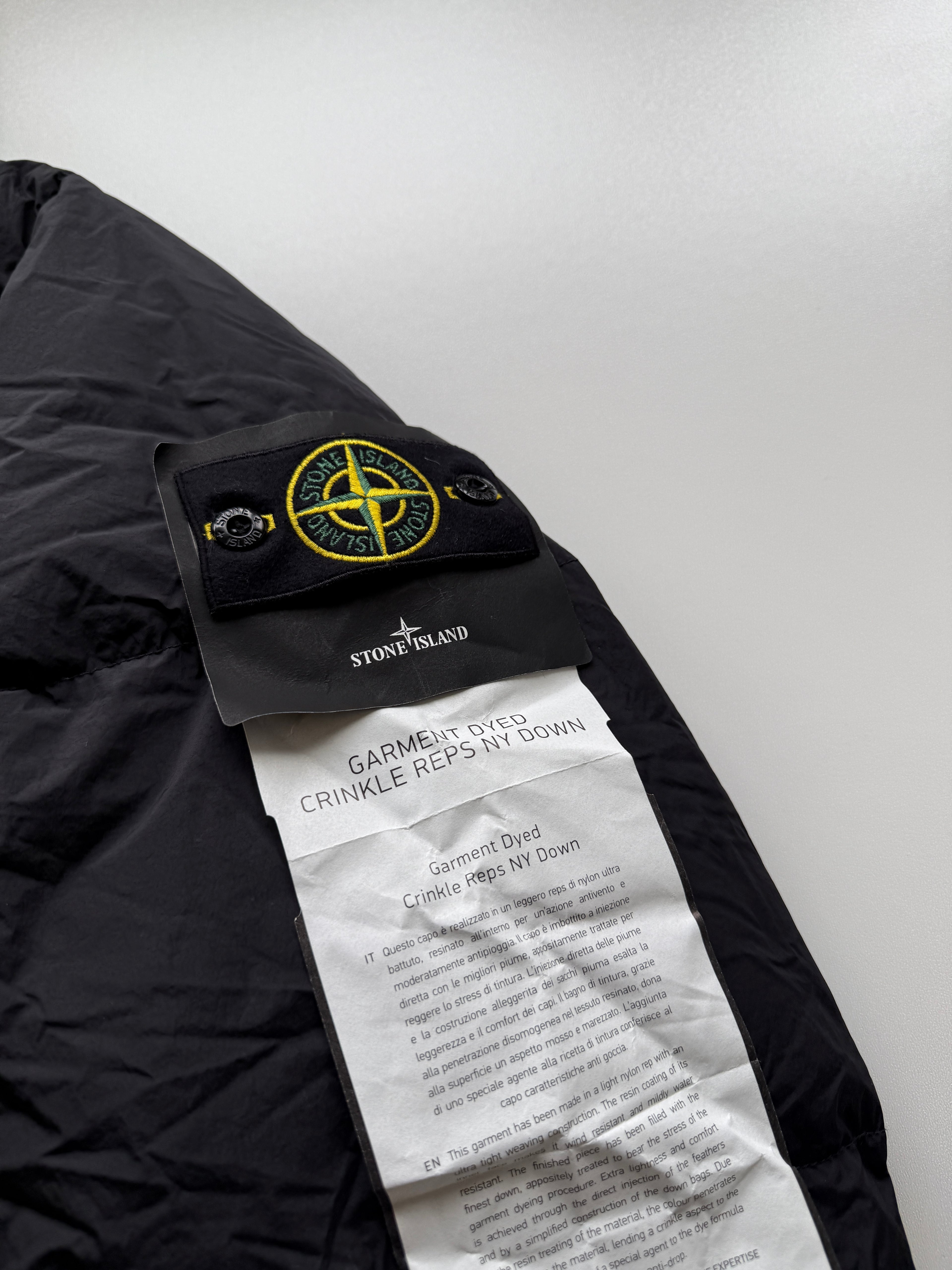 Stone Island Garment Dyed Parka Jacket