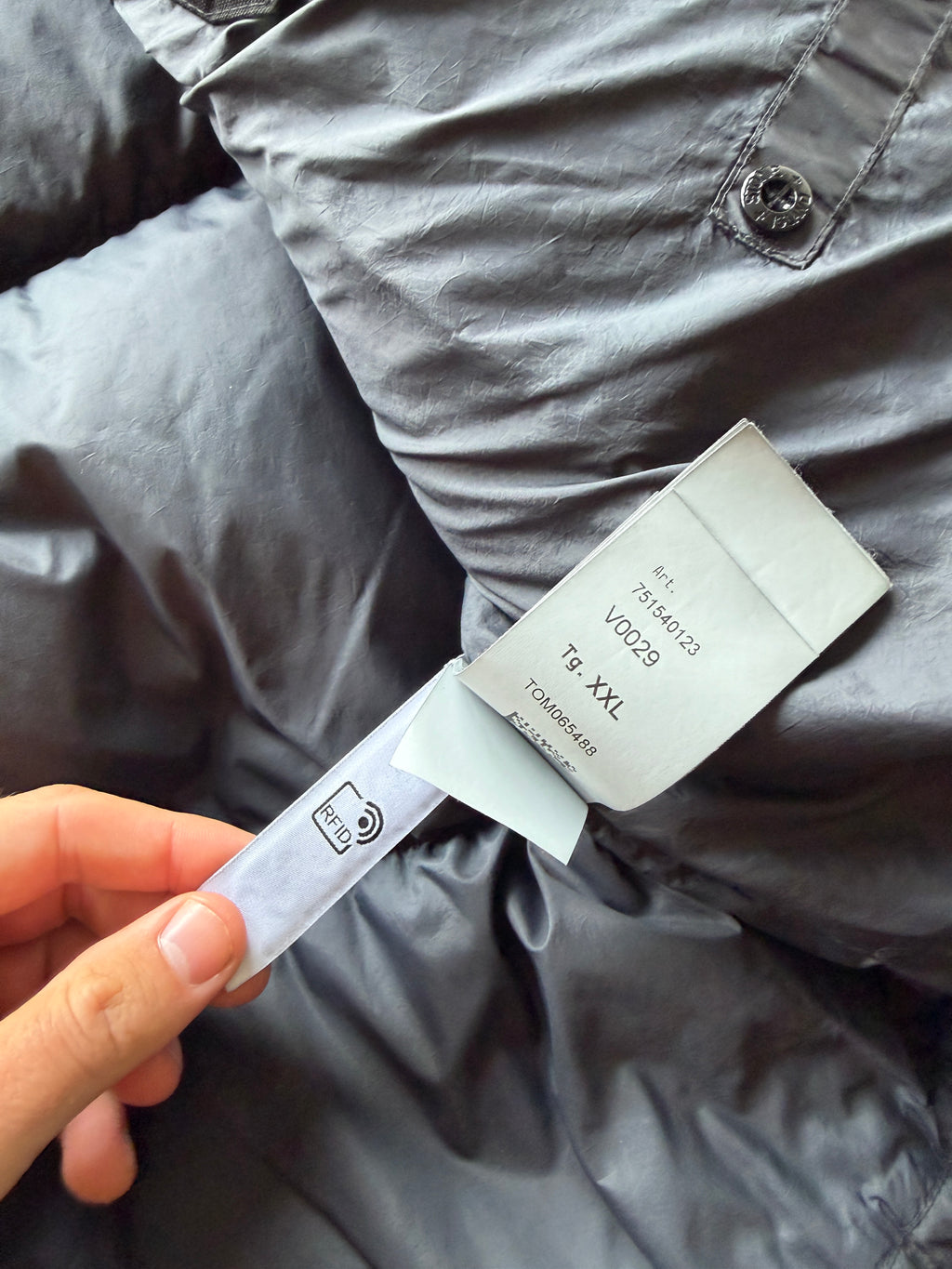 Stone Island Garment Dyed Down Jacket