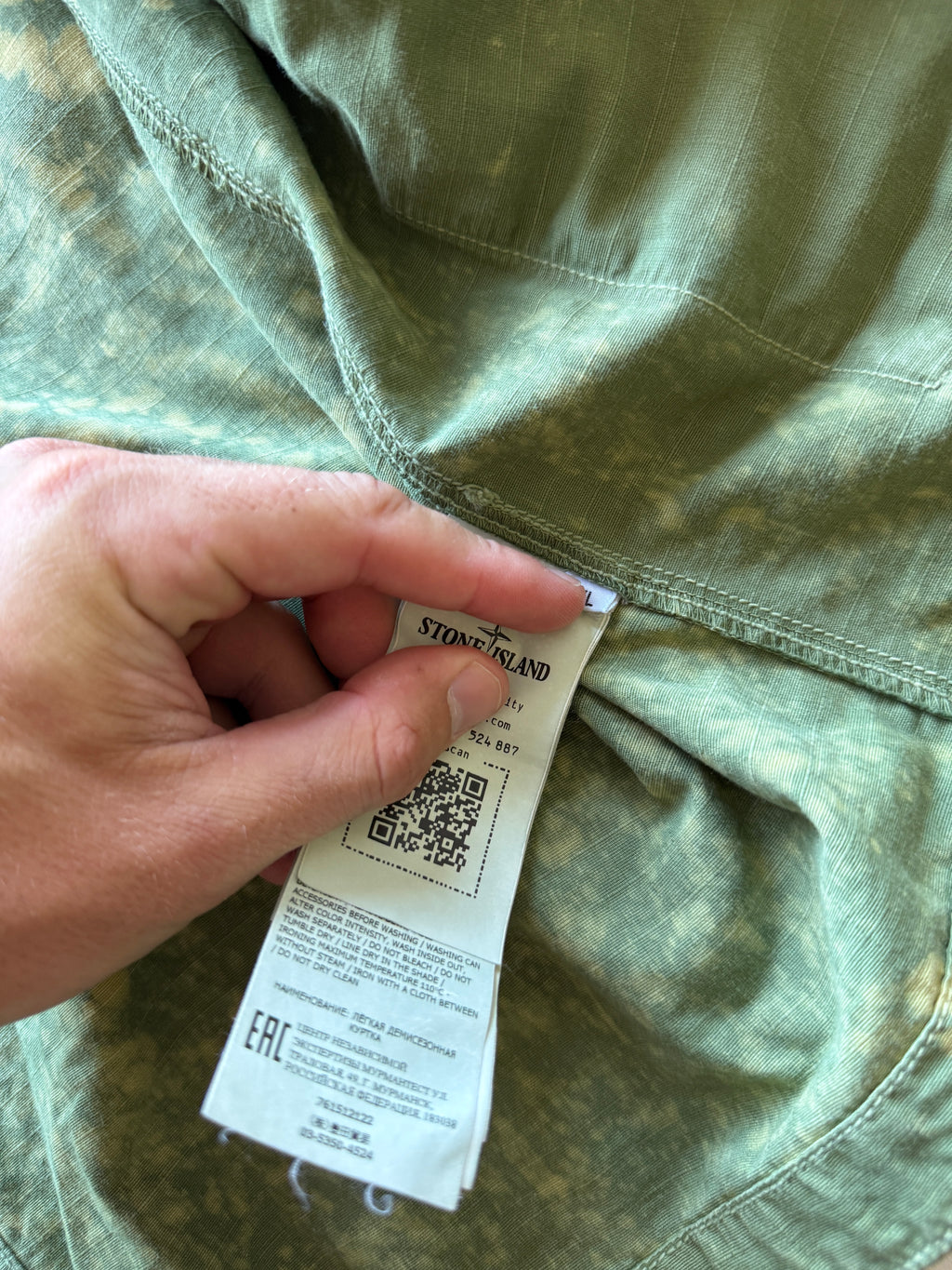 Stone Island Off Dye OVD Overshirt