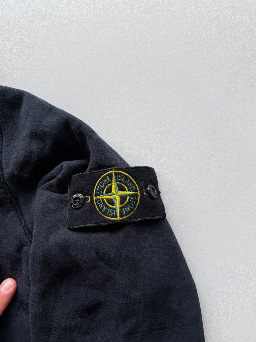Stone Island Black Hoodie