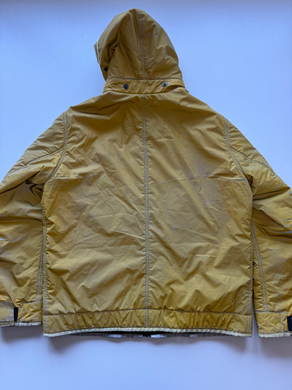Stone Island Liquid Reflective Jacket Yellow