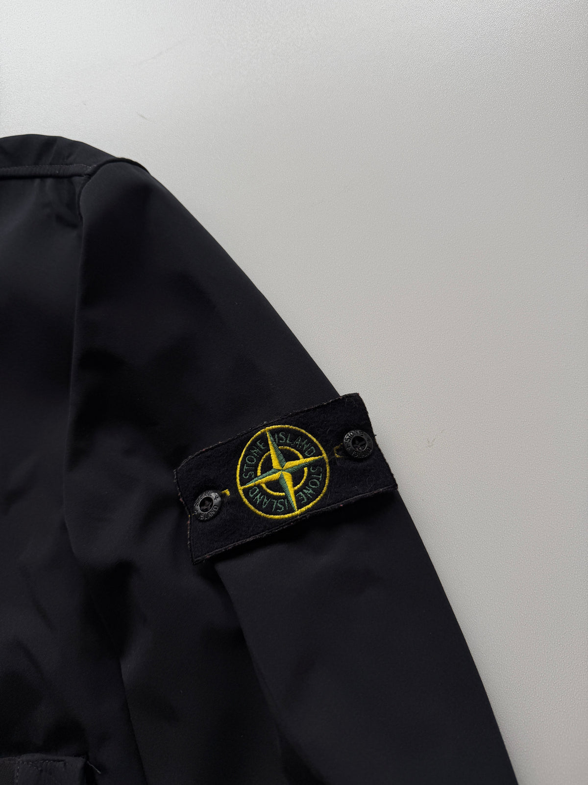 Stone Island Soft Shell Jacket Navy