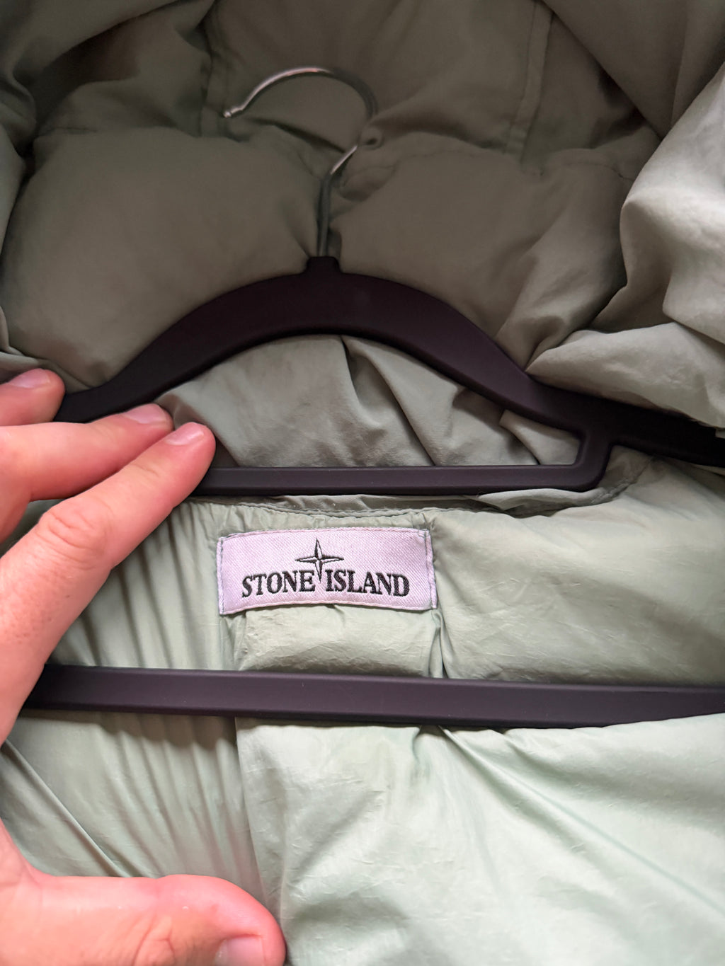 Stone Island Garment Dyed Down Jacket