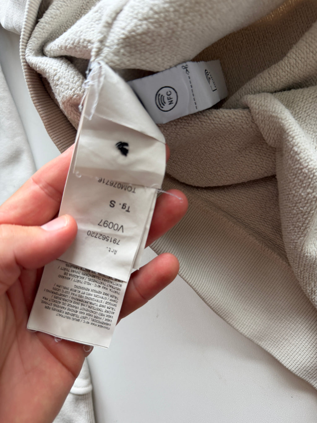 Stone Island 3/4 Zip Sweater