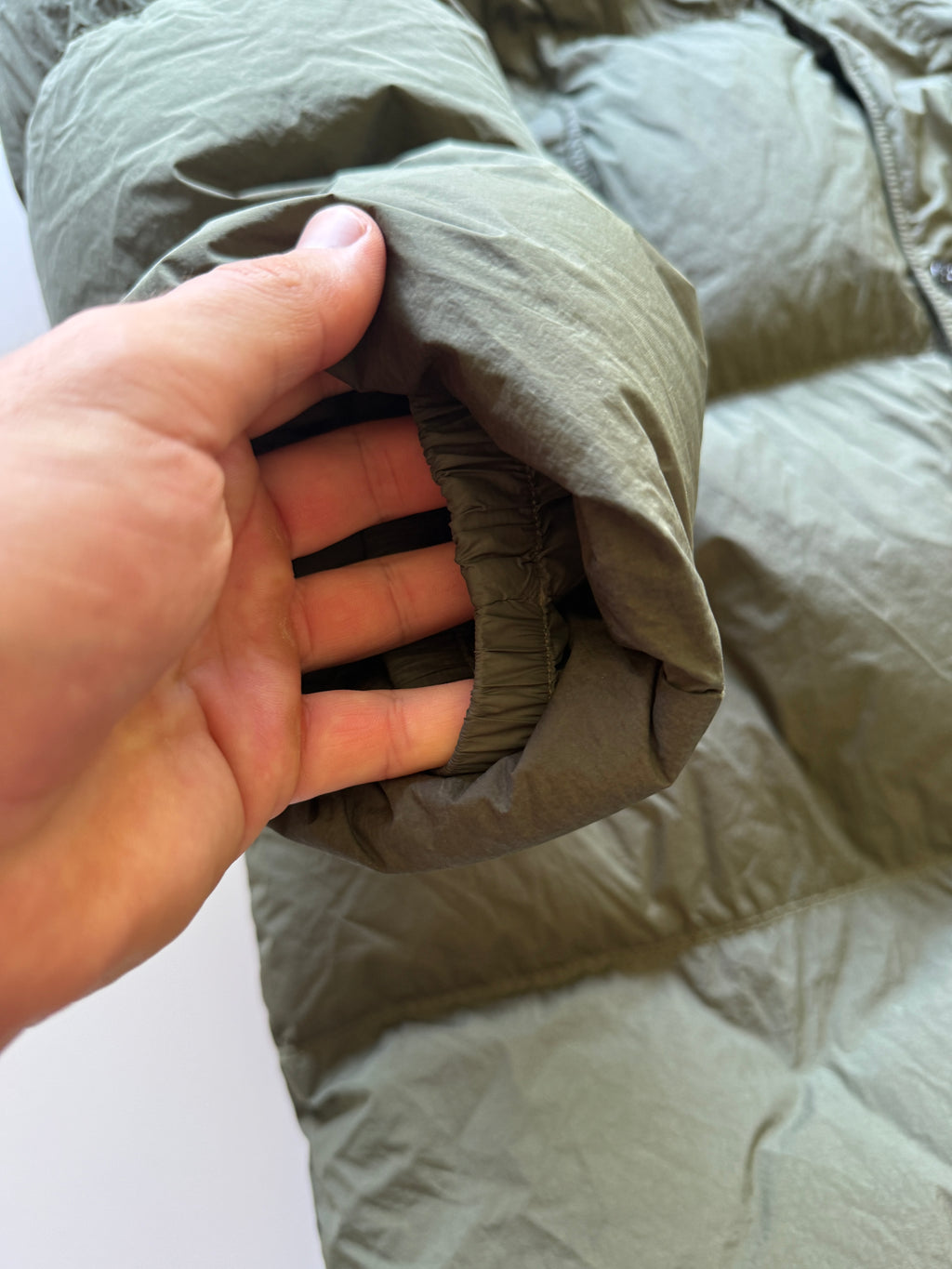 Stone Island Garment Dyed Jacket Green
