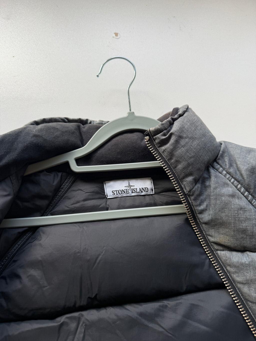 Stone Island Lino Resinato Down Jacket