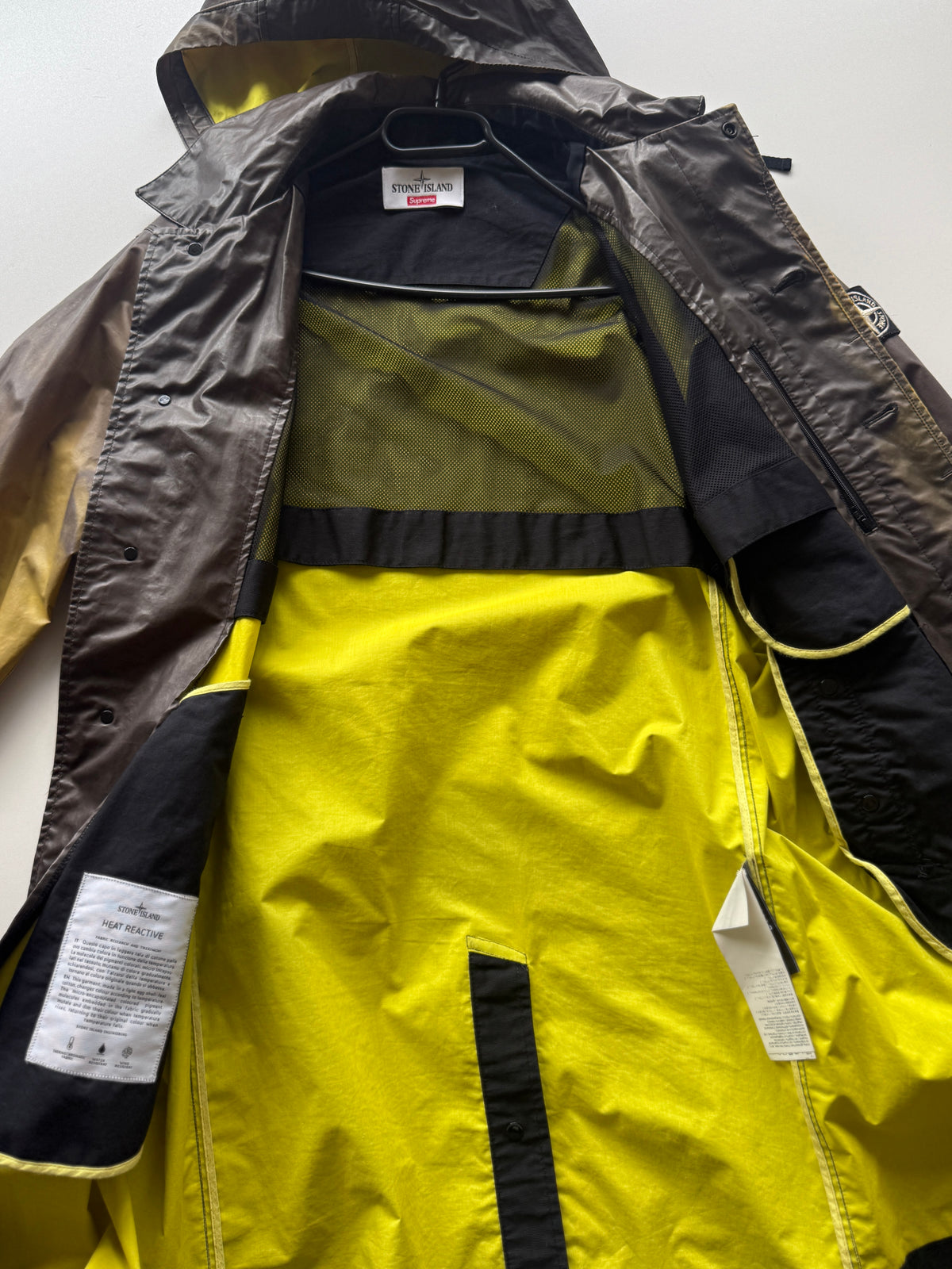 Stone Island X Supreme Heat Reactive Jacket