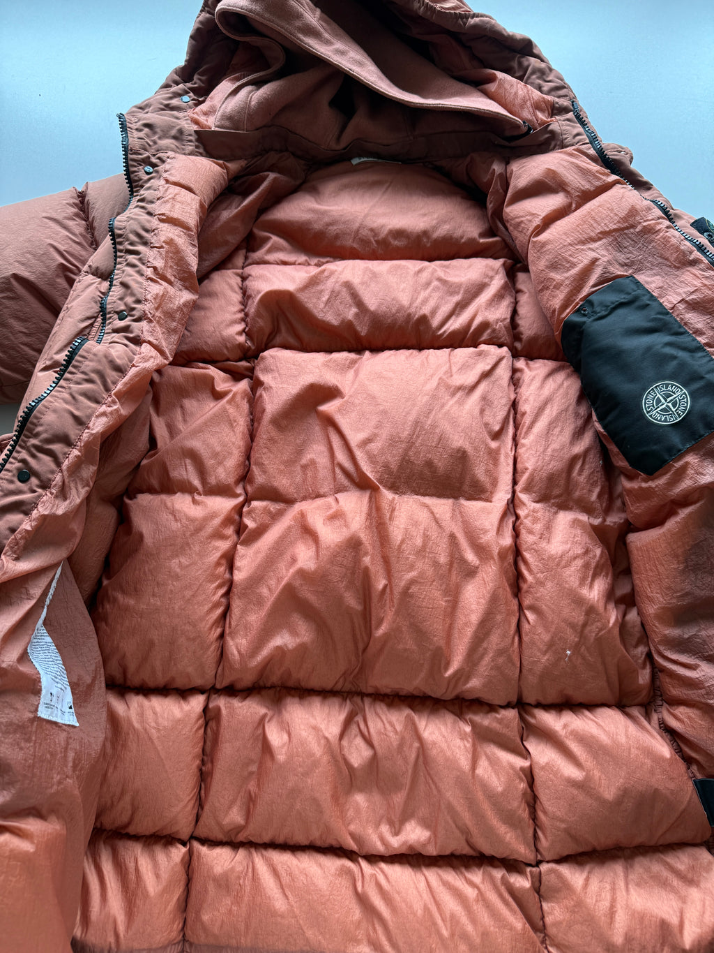 Stone Island Garment Dyed Down Parka Jacket