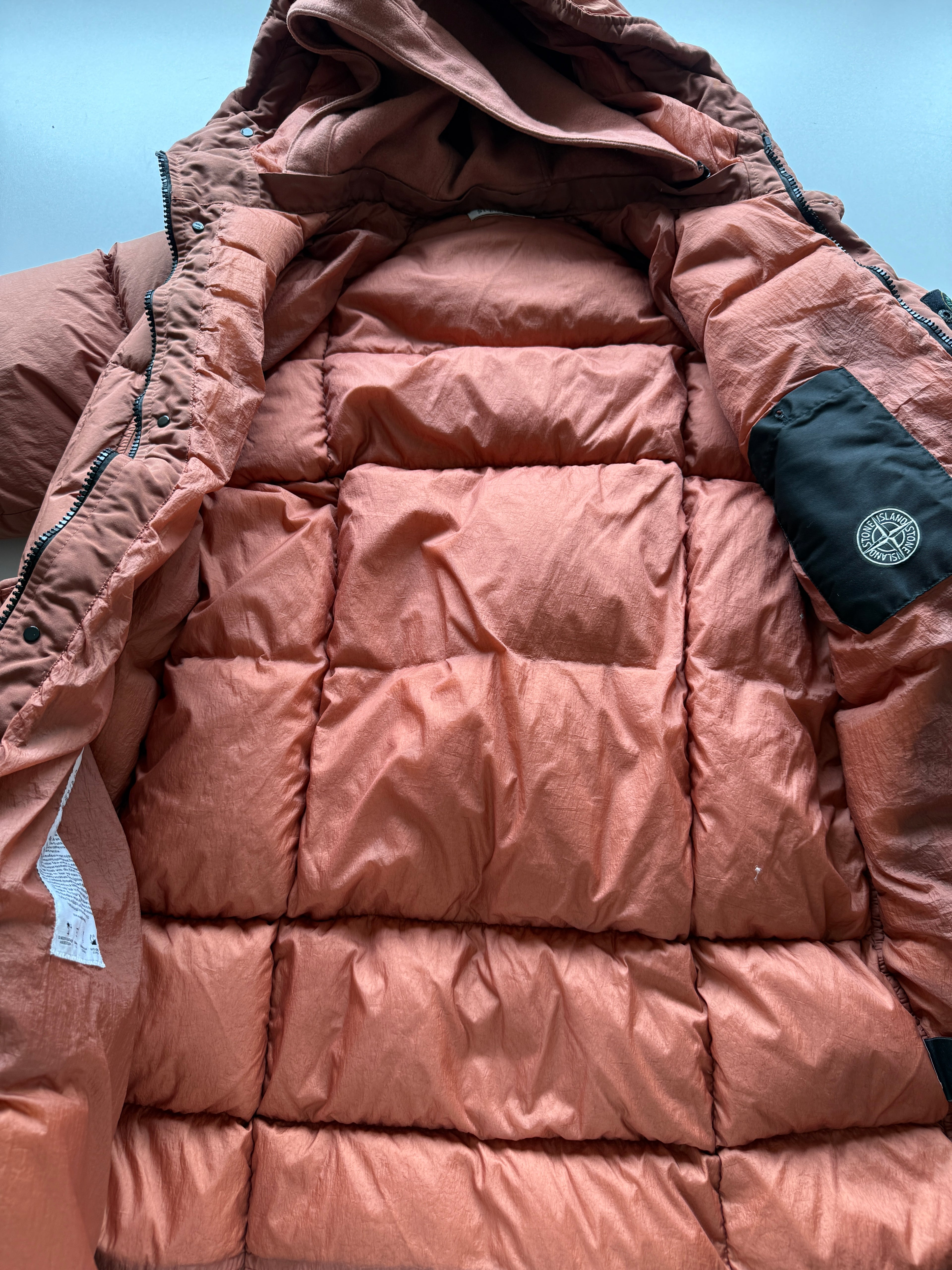 Stone Island Garment Dyed Down Parka Jacket