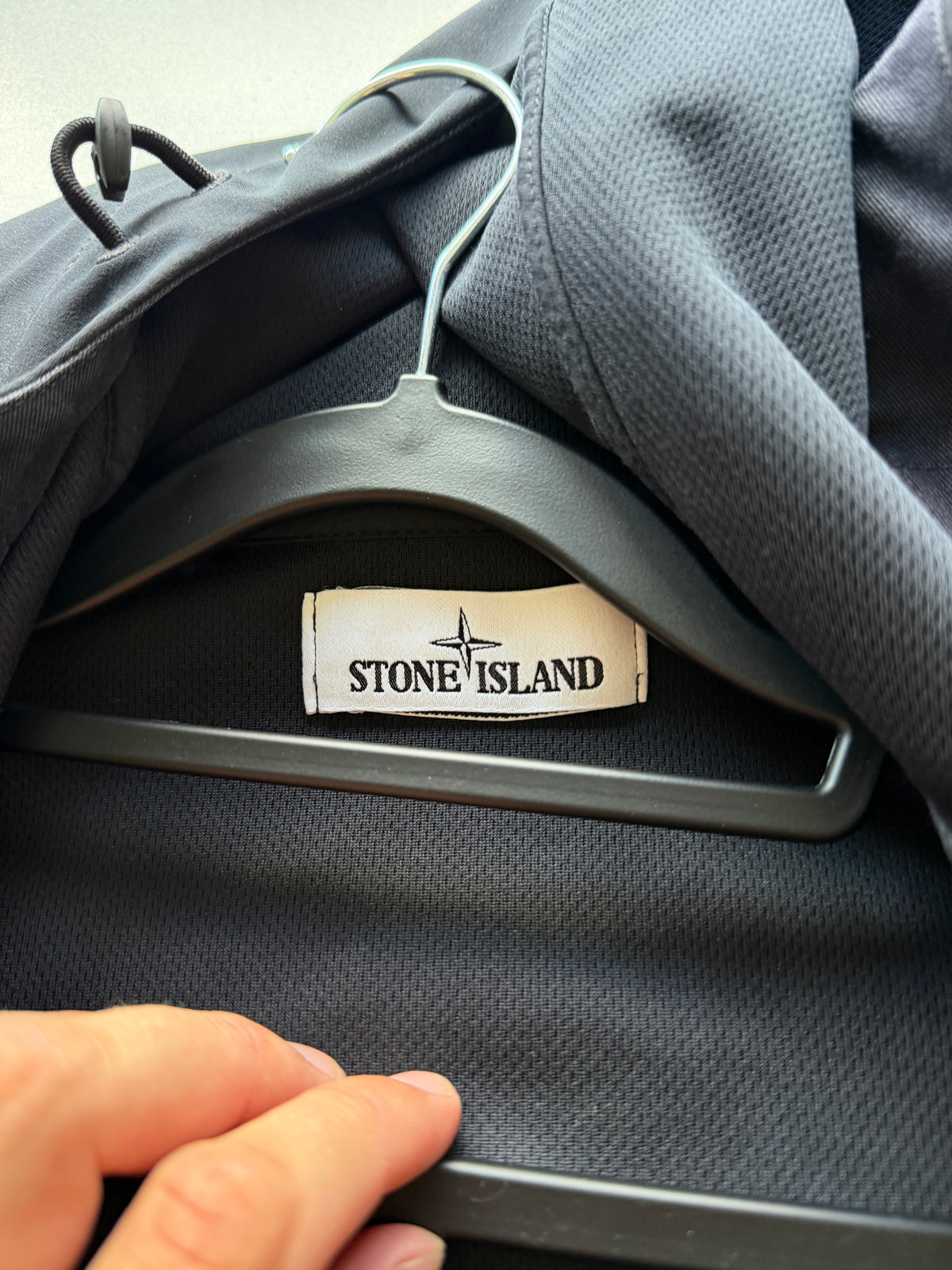 Stone Island Soft Shell Jacket Black
