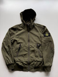 Stone Island Soft Shell Jacket Khaki