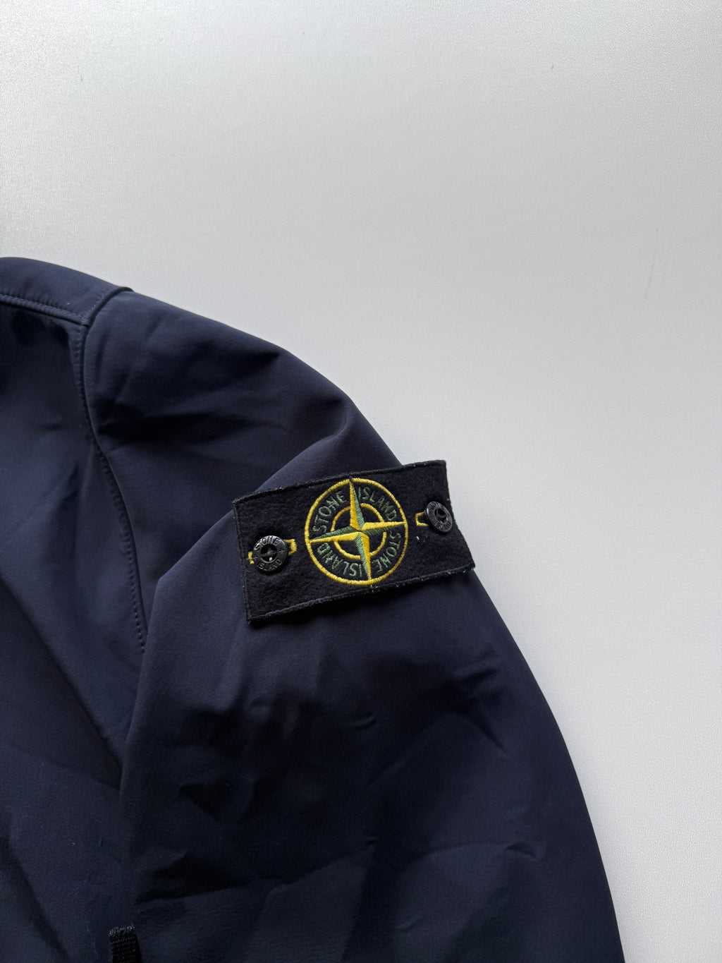 Stone Island Navy Soft Shell Jacket