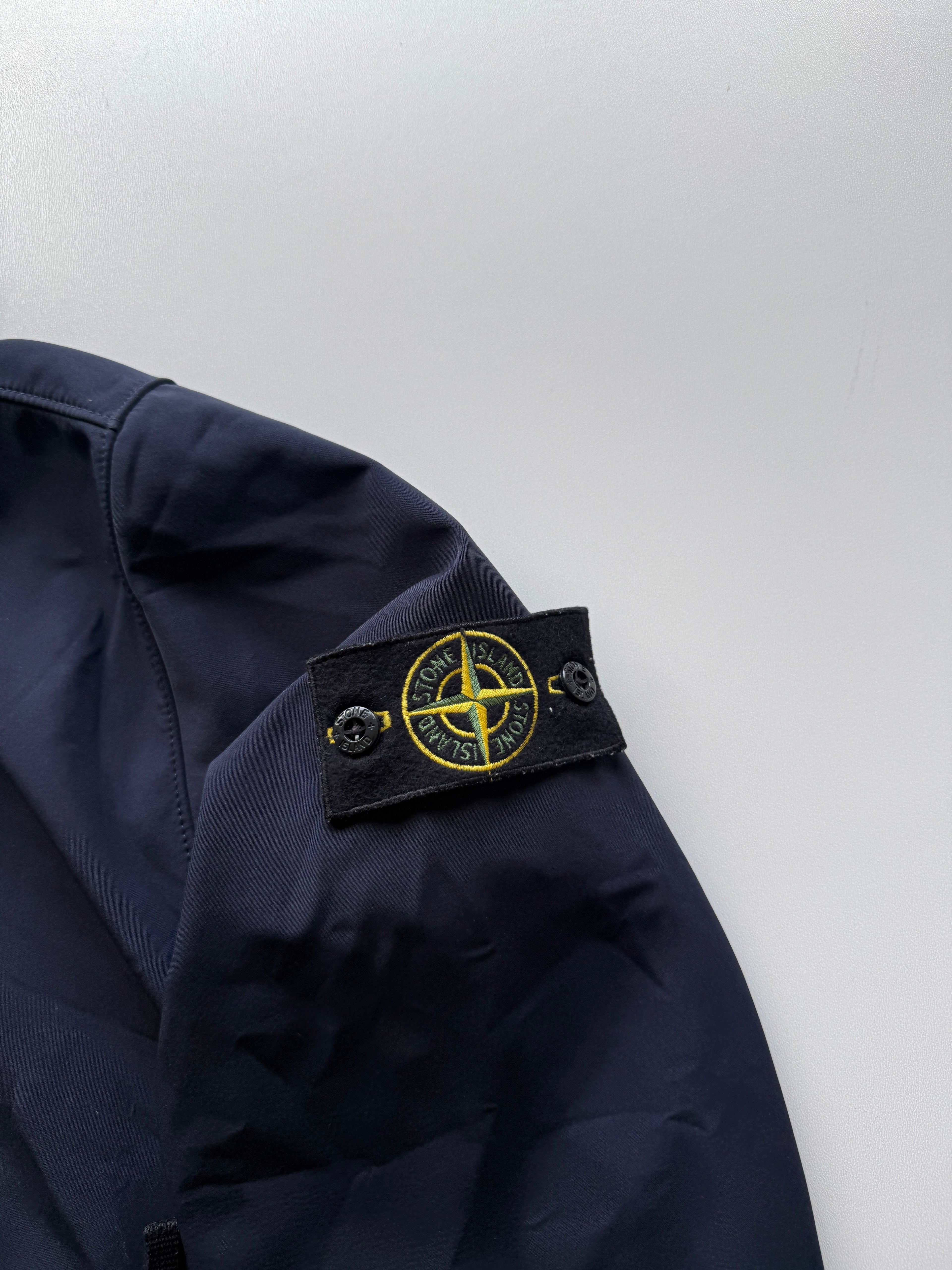 Stone Island Navy Soft Shell Jacket