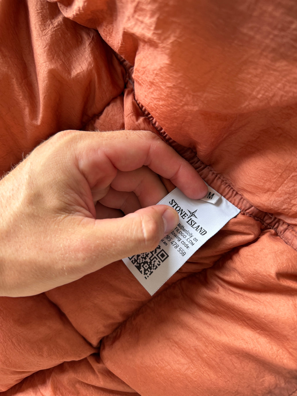 Stone Island Garment Dyed Down Parka Jacket