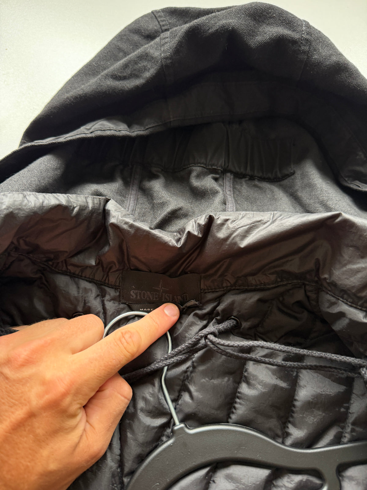 Stone Island Mil Spec Wool Ghost Piece Jacket