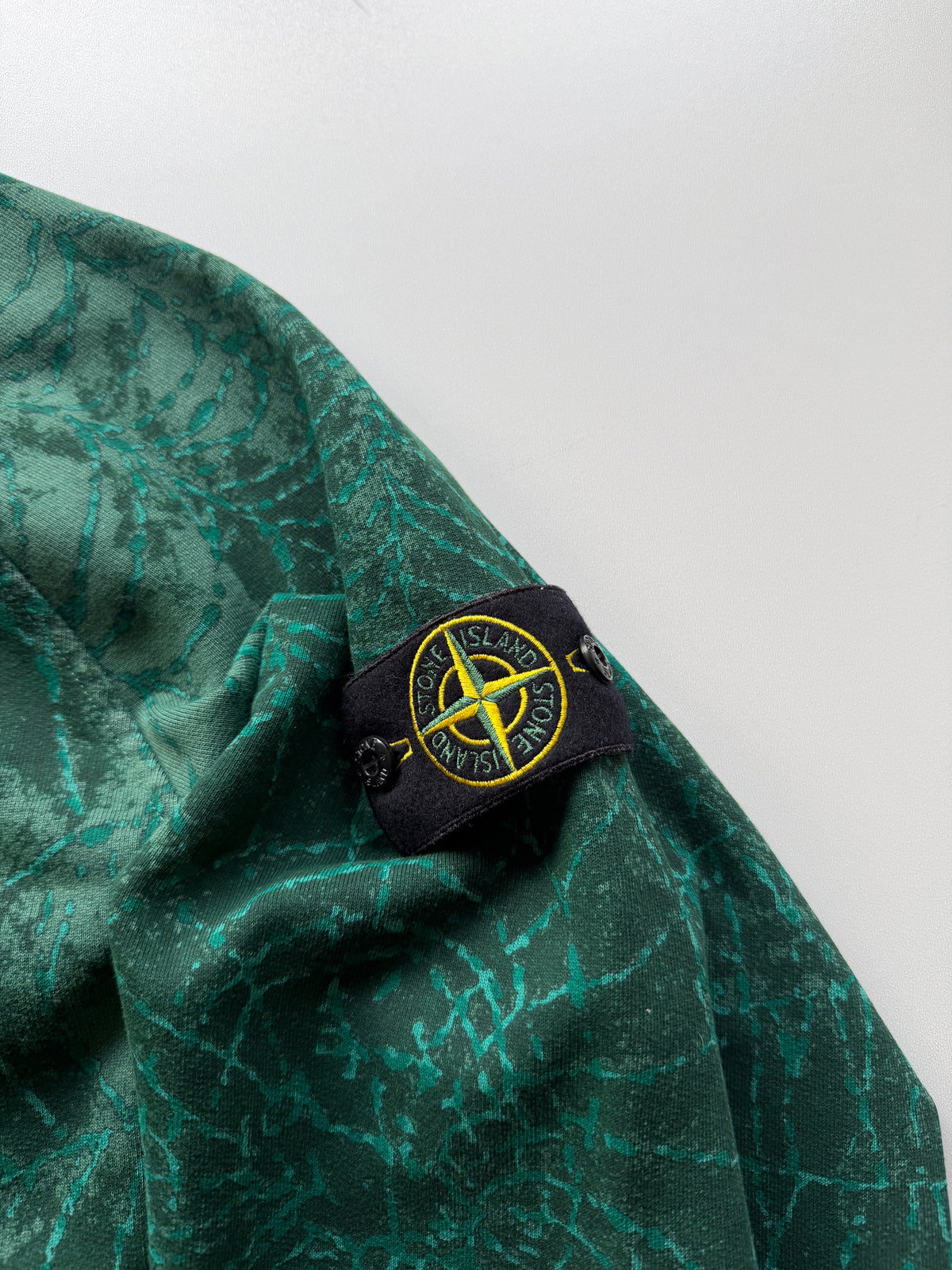 Stone Island X Supreme Hoodie Green