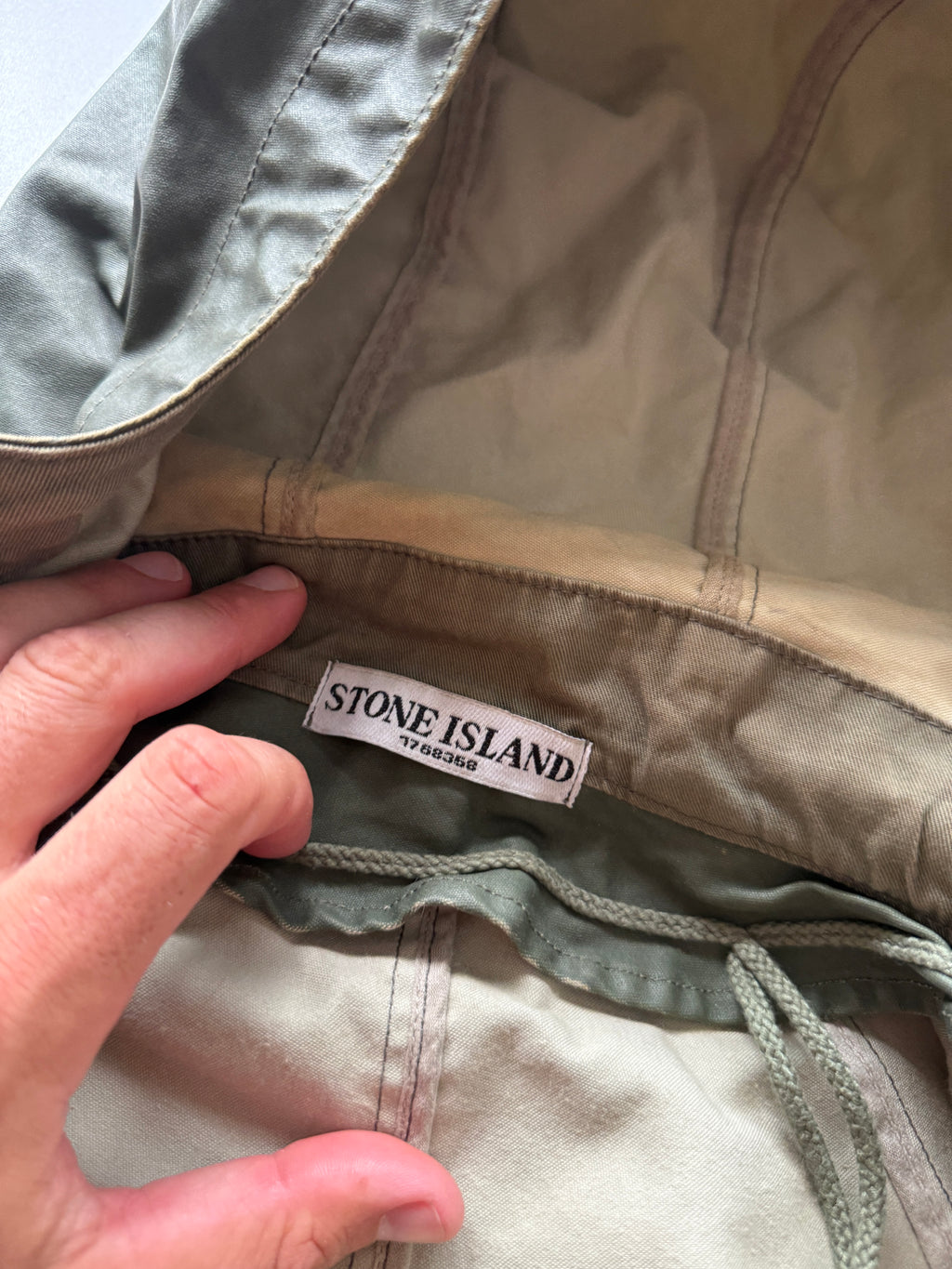 Stone Island 2009 Waxed Ice Jacket