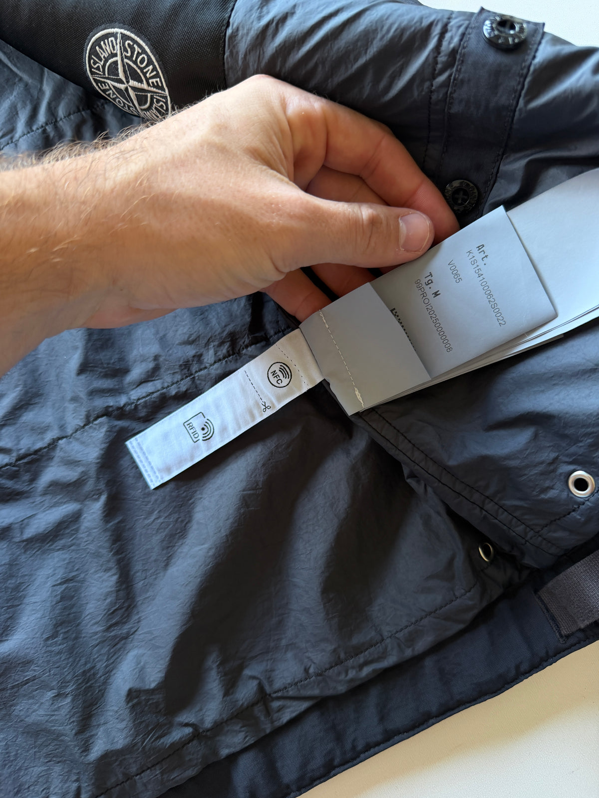 Stone Island Mussola Gommata Tc Jacket