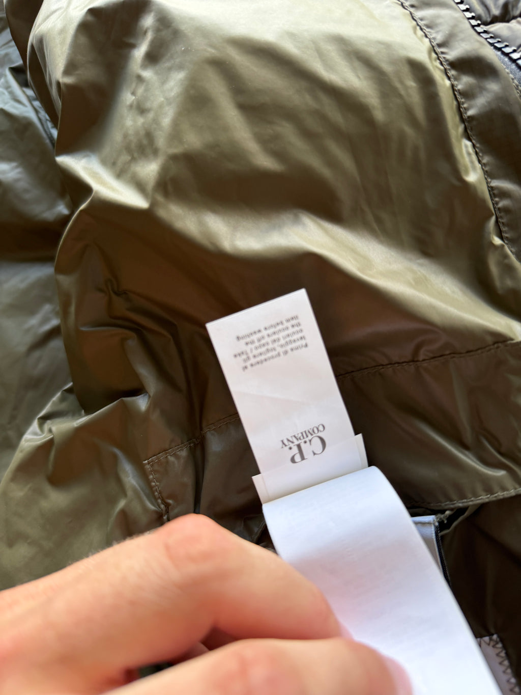 CP Company D D Shell Down Jacket